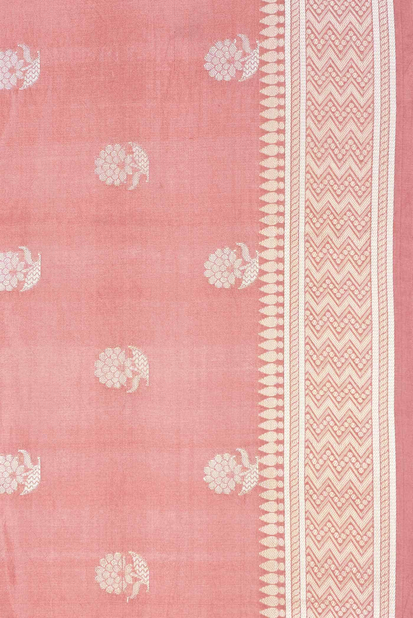 Bronze Dual Tone Tussar Silk Saree