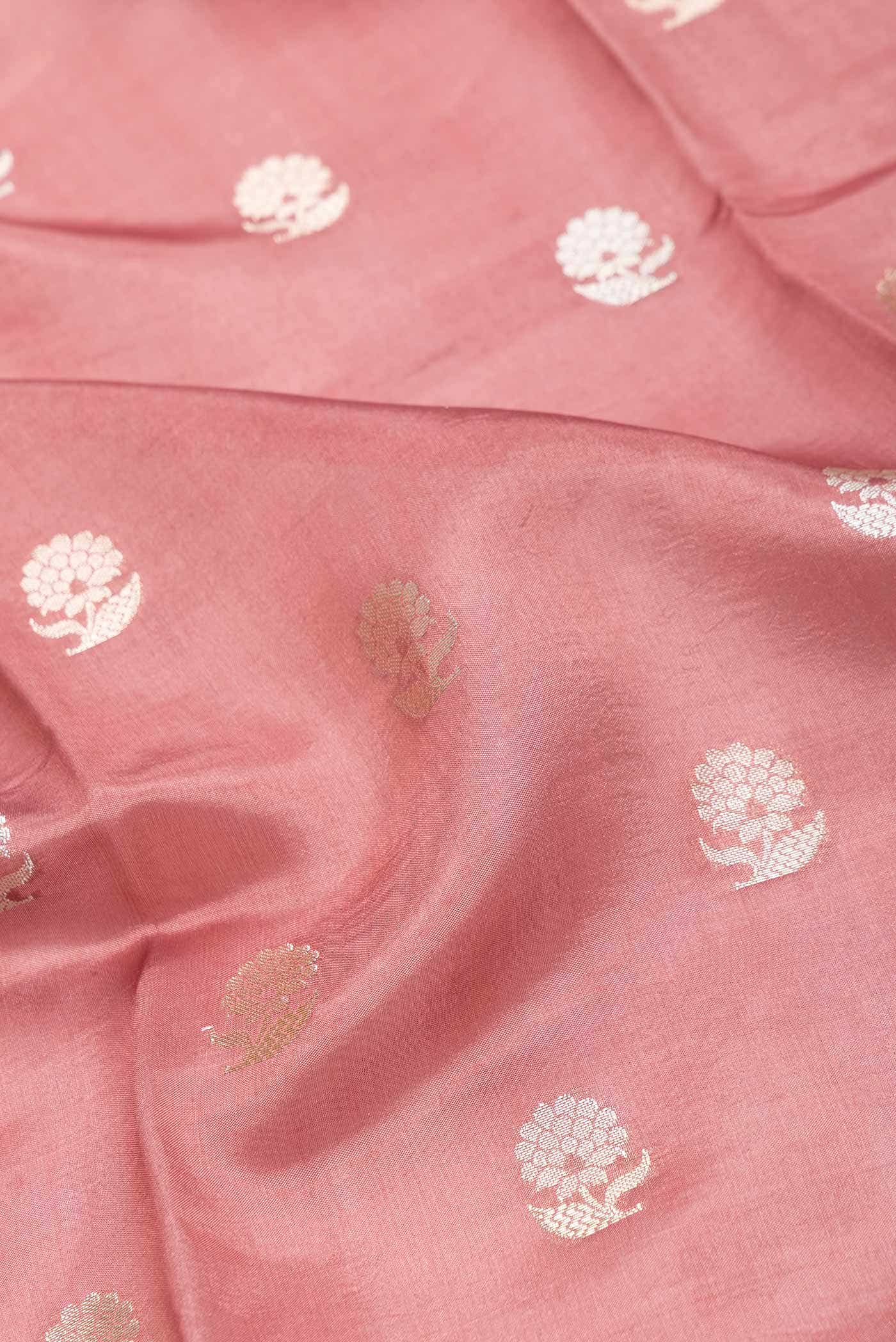 Bronze Dual Tone Tussar Silk Saree