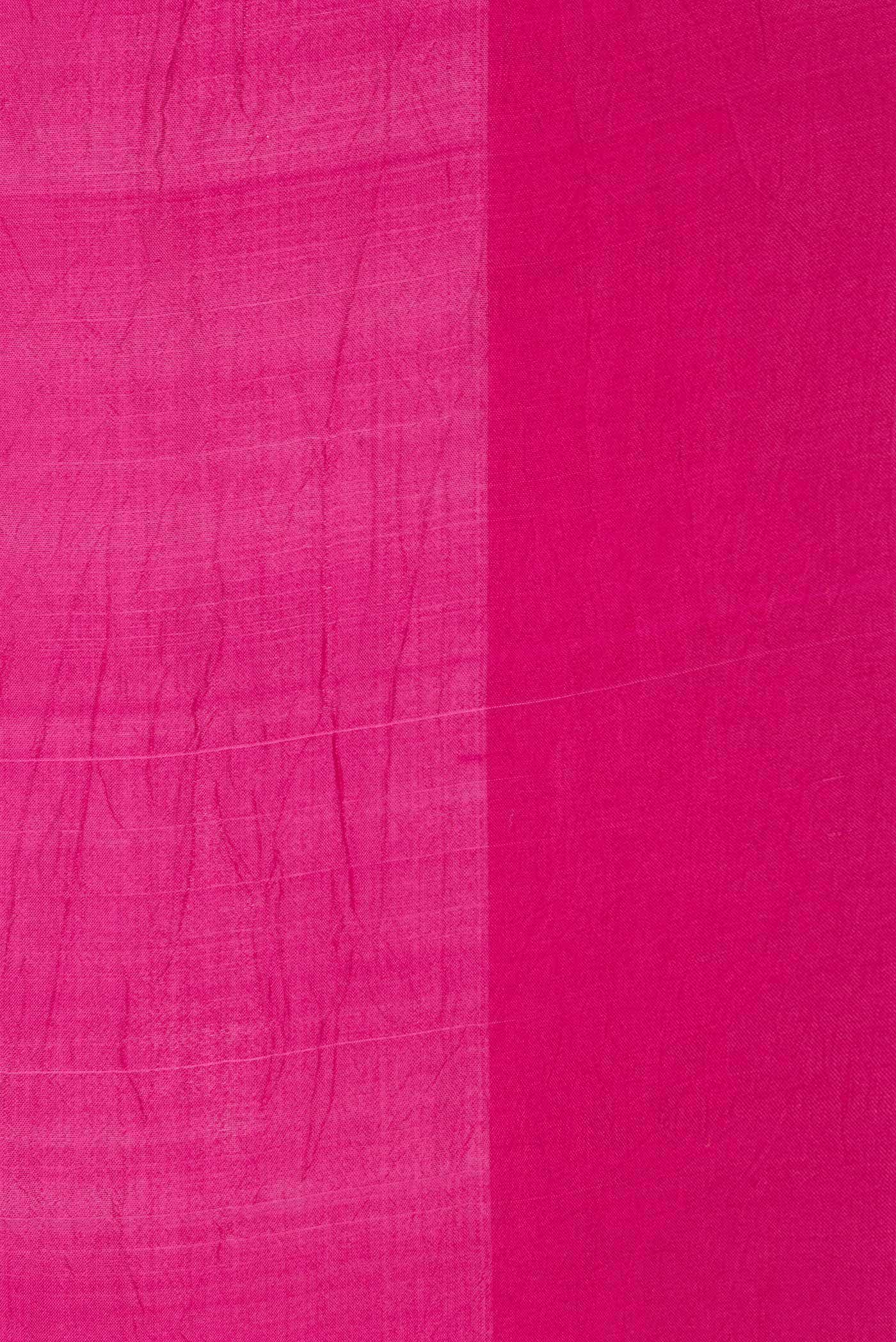 Pink Dual Tone Banarasi Silk Saree