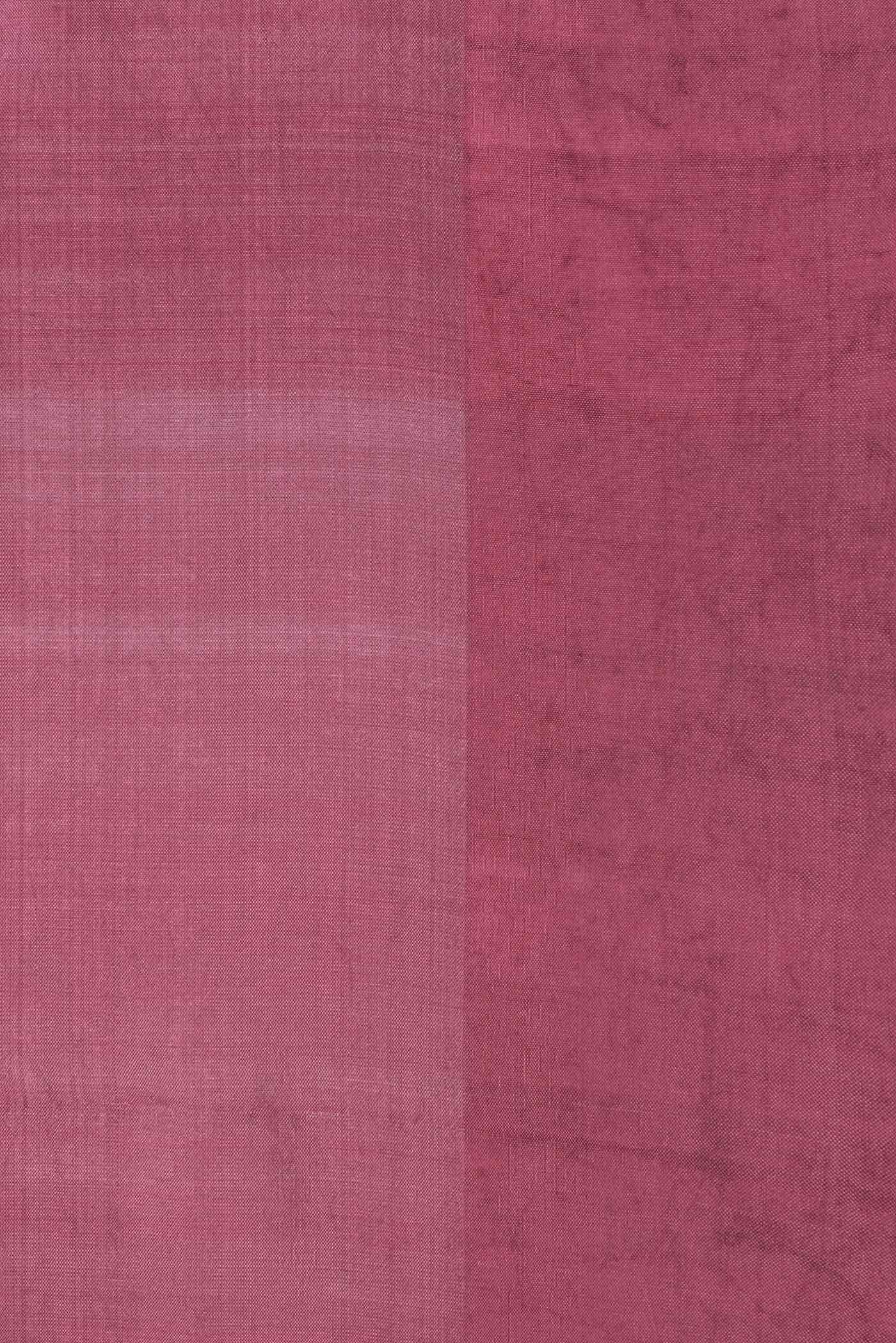 Pink Dual Tone Banarasi Silk Saree