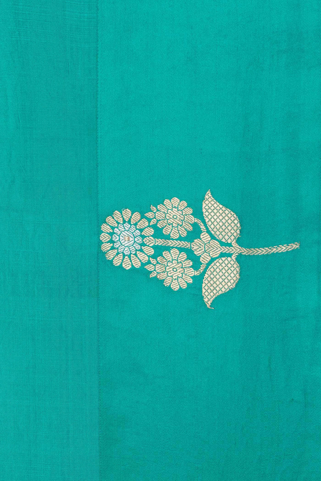 Green Dual Tone Banarasi Silk Saree