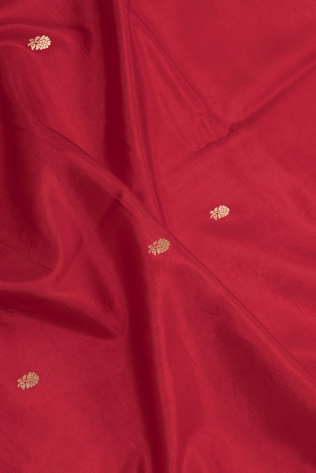 Red Dual Tone Banarasi Silk Saree
