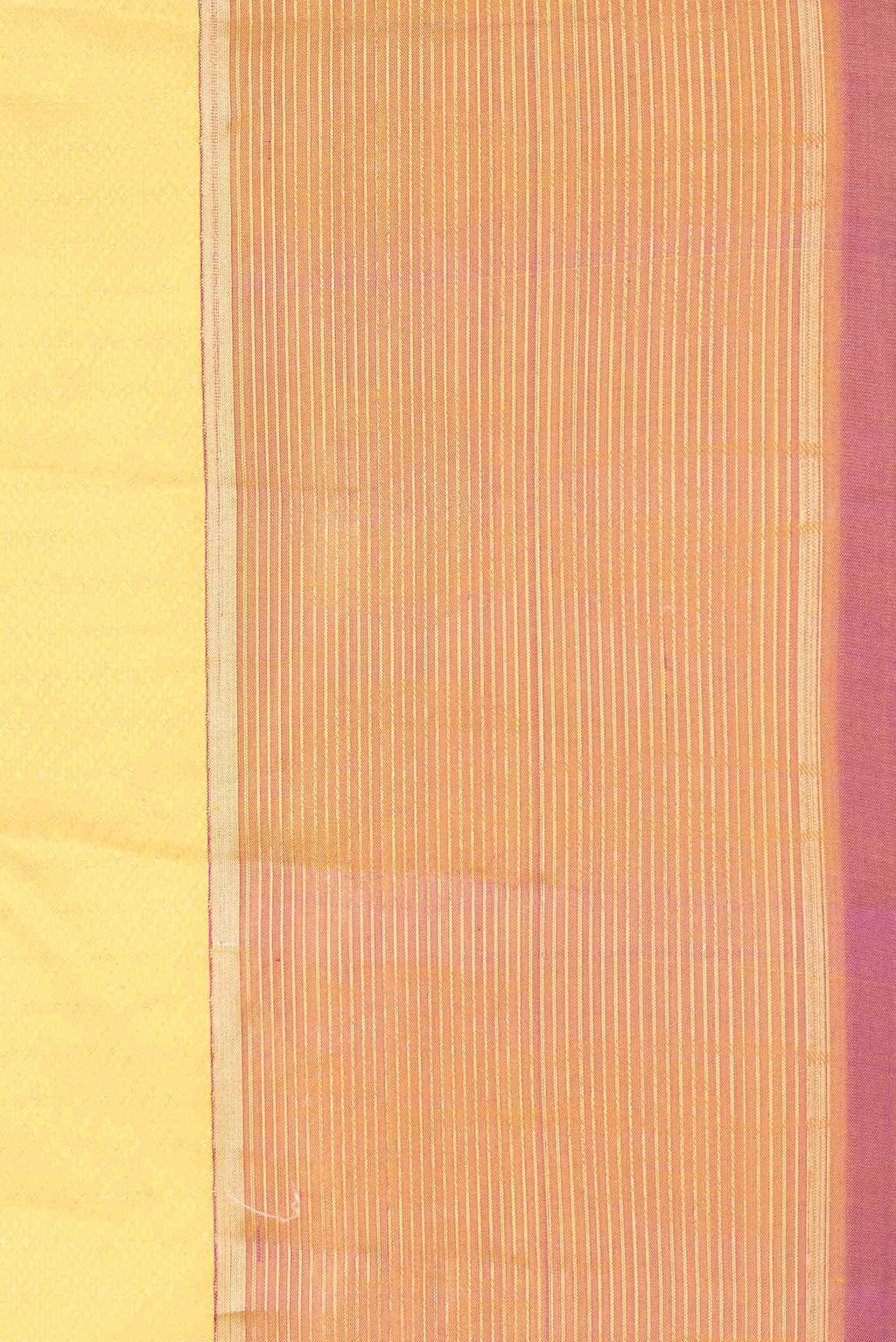 Yellow Dual Tone Kanchipuram Silk Saree
