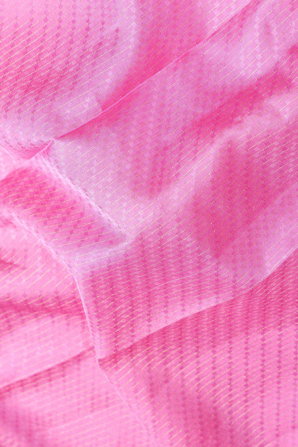 Pink Dual Tone Kanchipuram Silk Saree