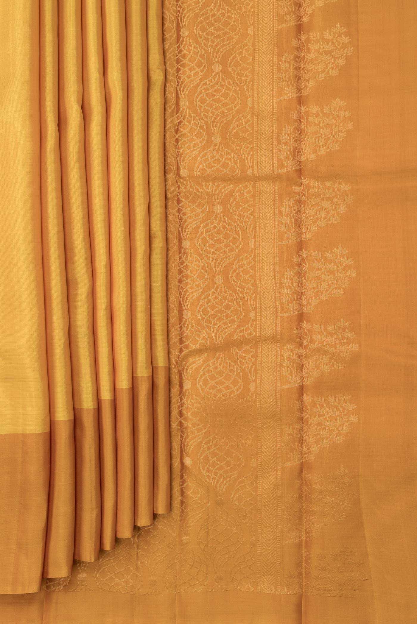 Mehandi Green Dual Tone Soft Silk Saree