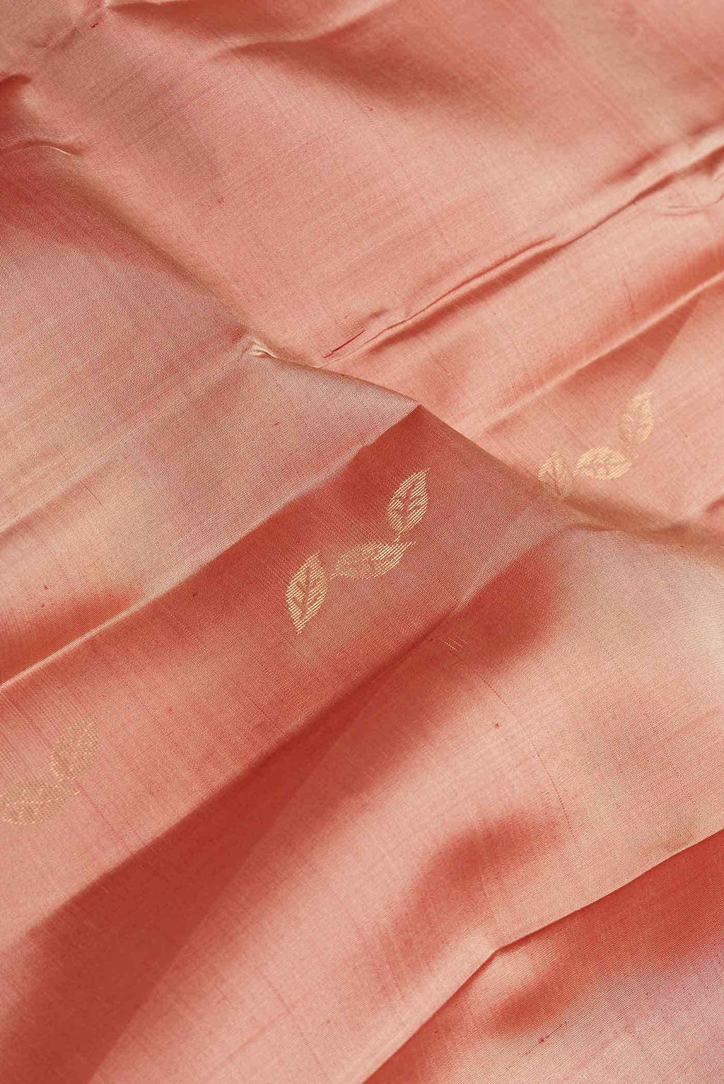 Brown Dual Tone Soft Silk Saree