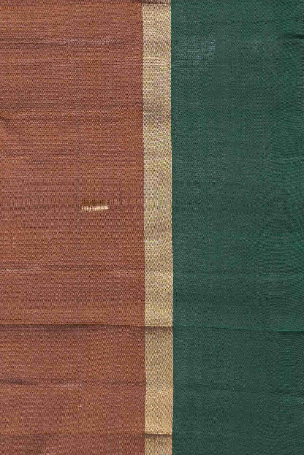 Bronze Dual Tone Soft Silk Saree