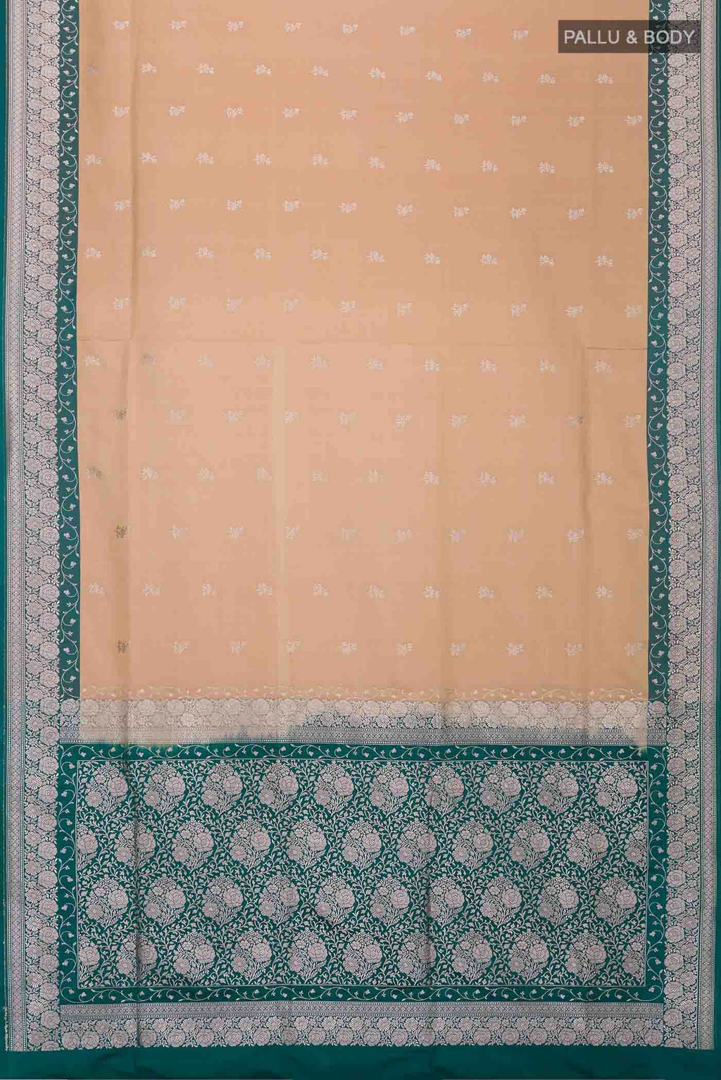 Sandal Banarasi Silk Saree