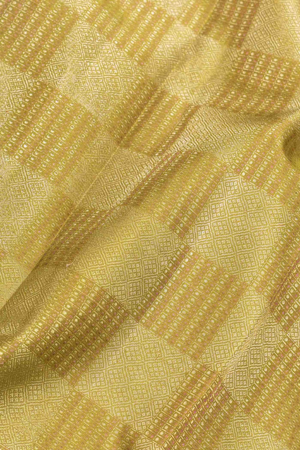 Mehandi Green Dual Tone Kanchipuram Silk Saree