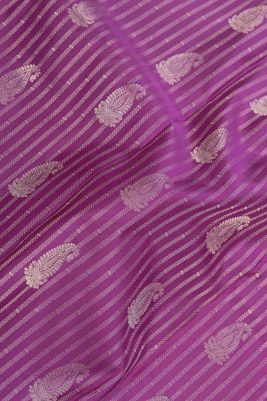 Magenta Dual Tone Soft Silk Saree