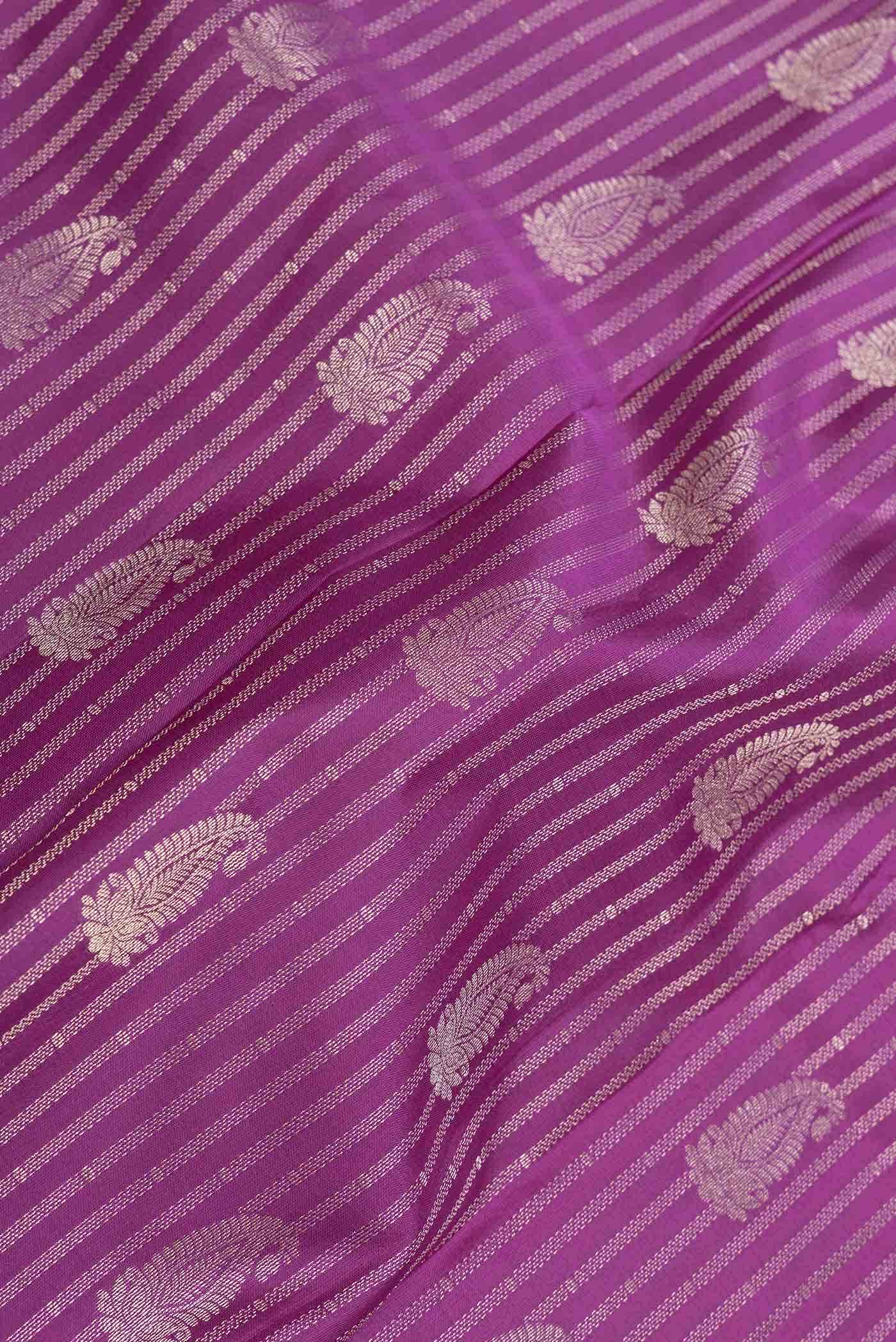 Magenta Dual Tone Soft Silk Saree