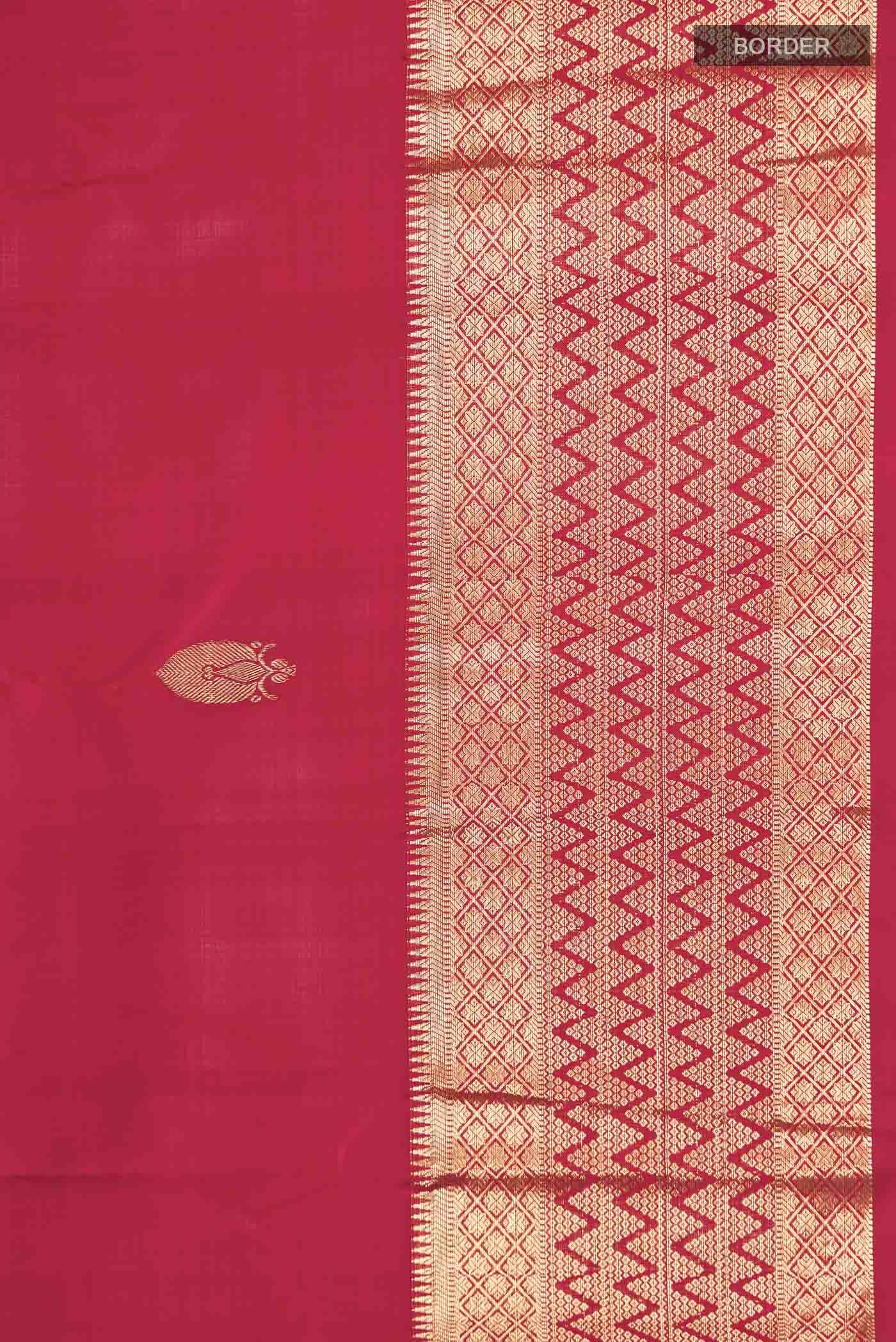 Red Kanchipuram Silk Saree