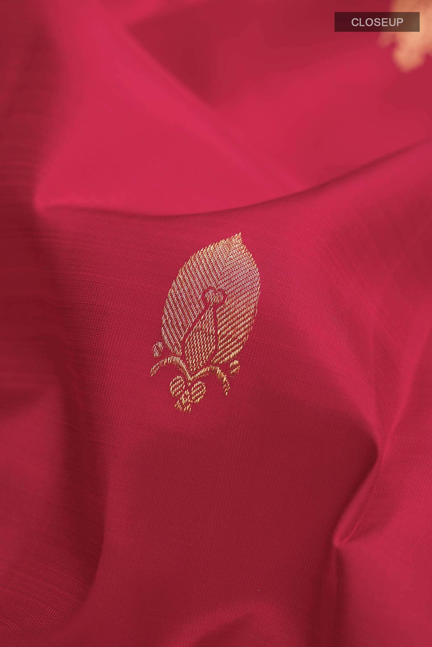 Red Kanchipuram Silk Saree