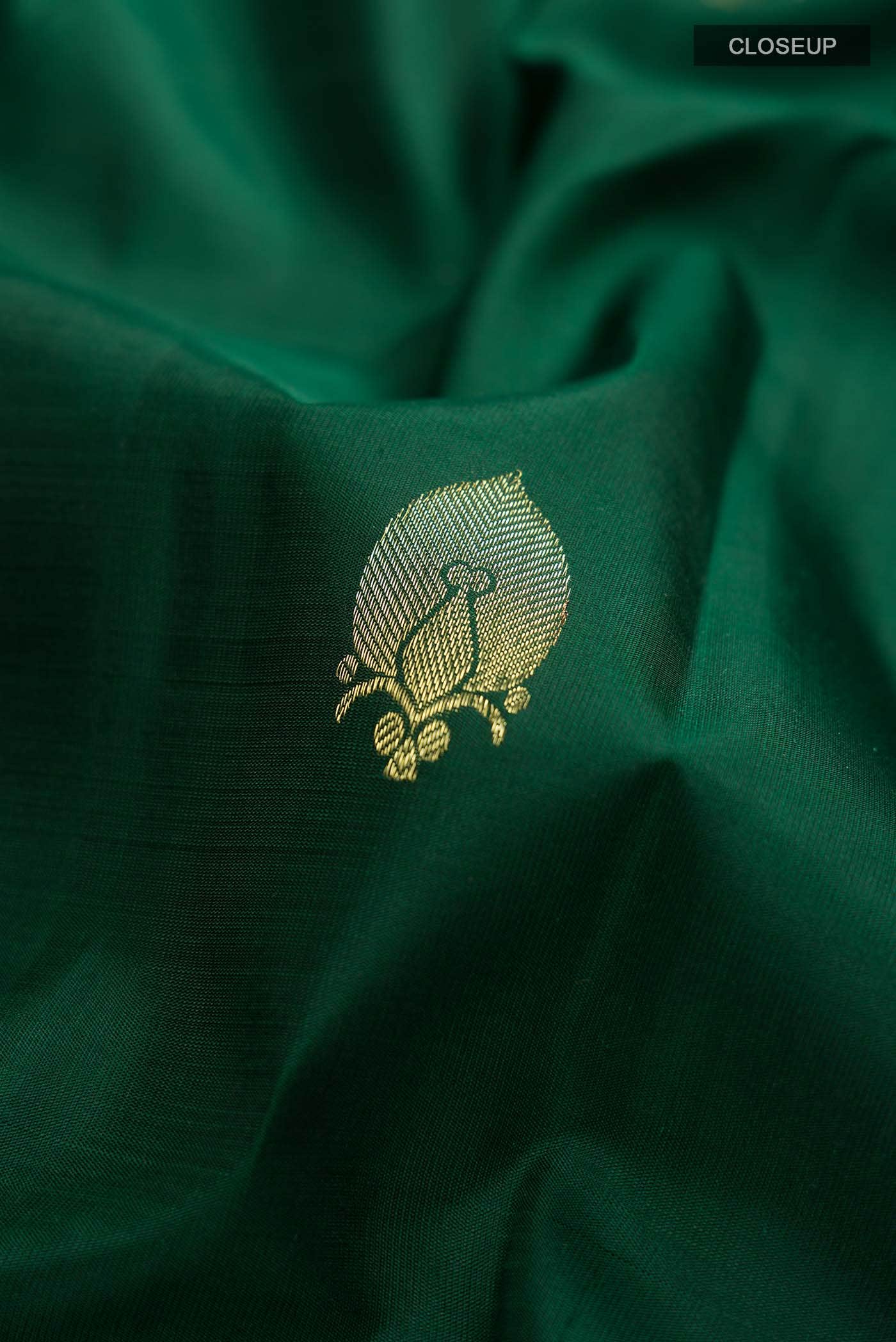 Green Kanchipuram Silk Saree