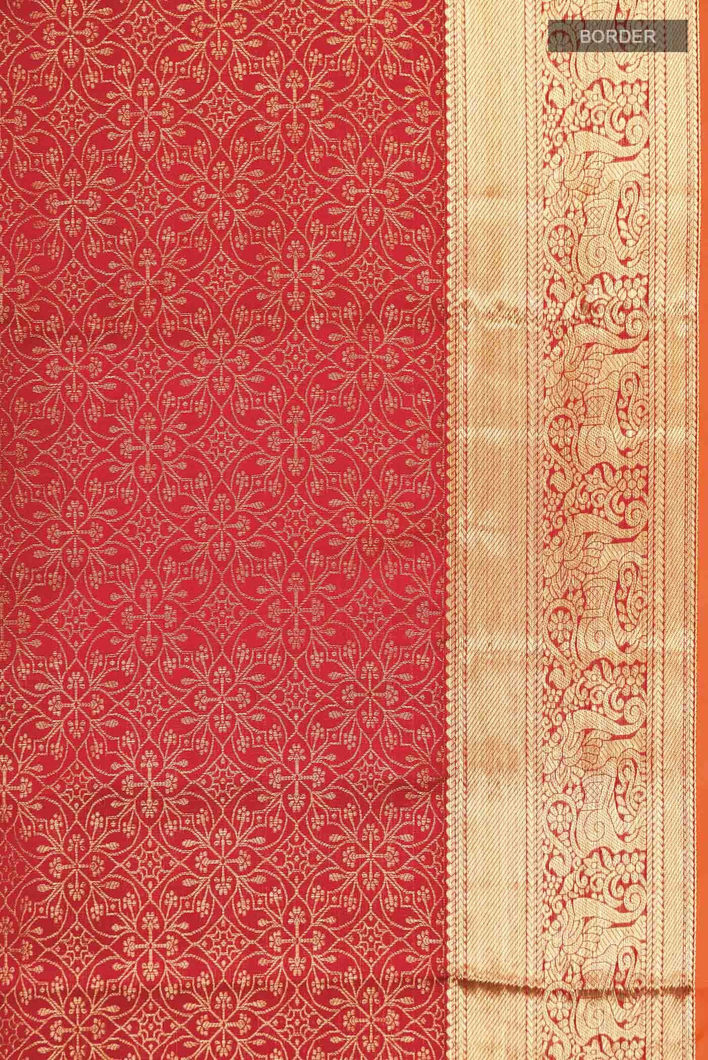 Red Kanchipuram Silk Saree