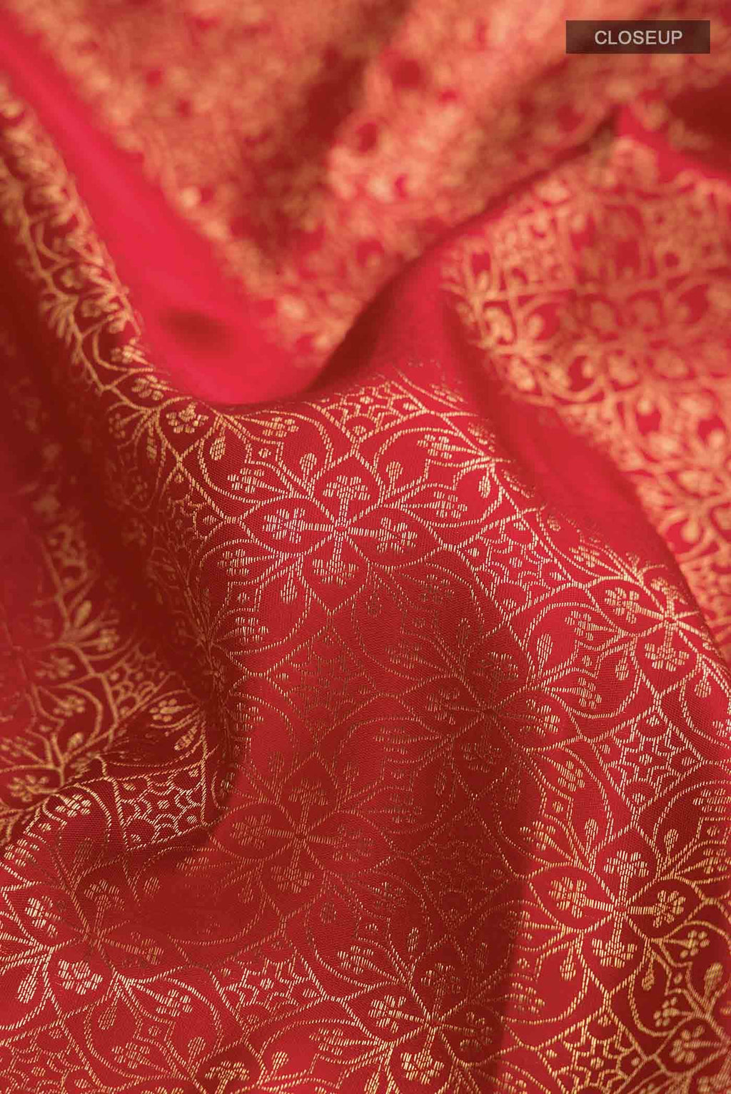 Red Kanchipuram Silk Saree