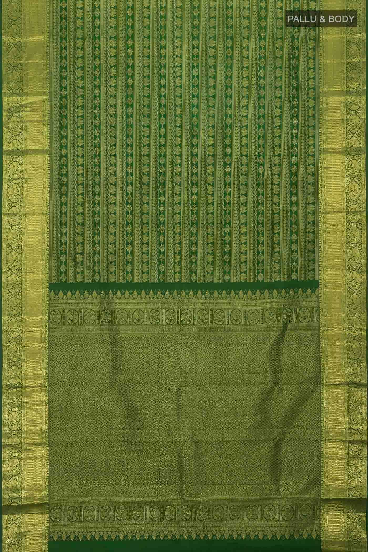 Green Kanchipuram Silk Saree