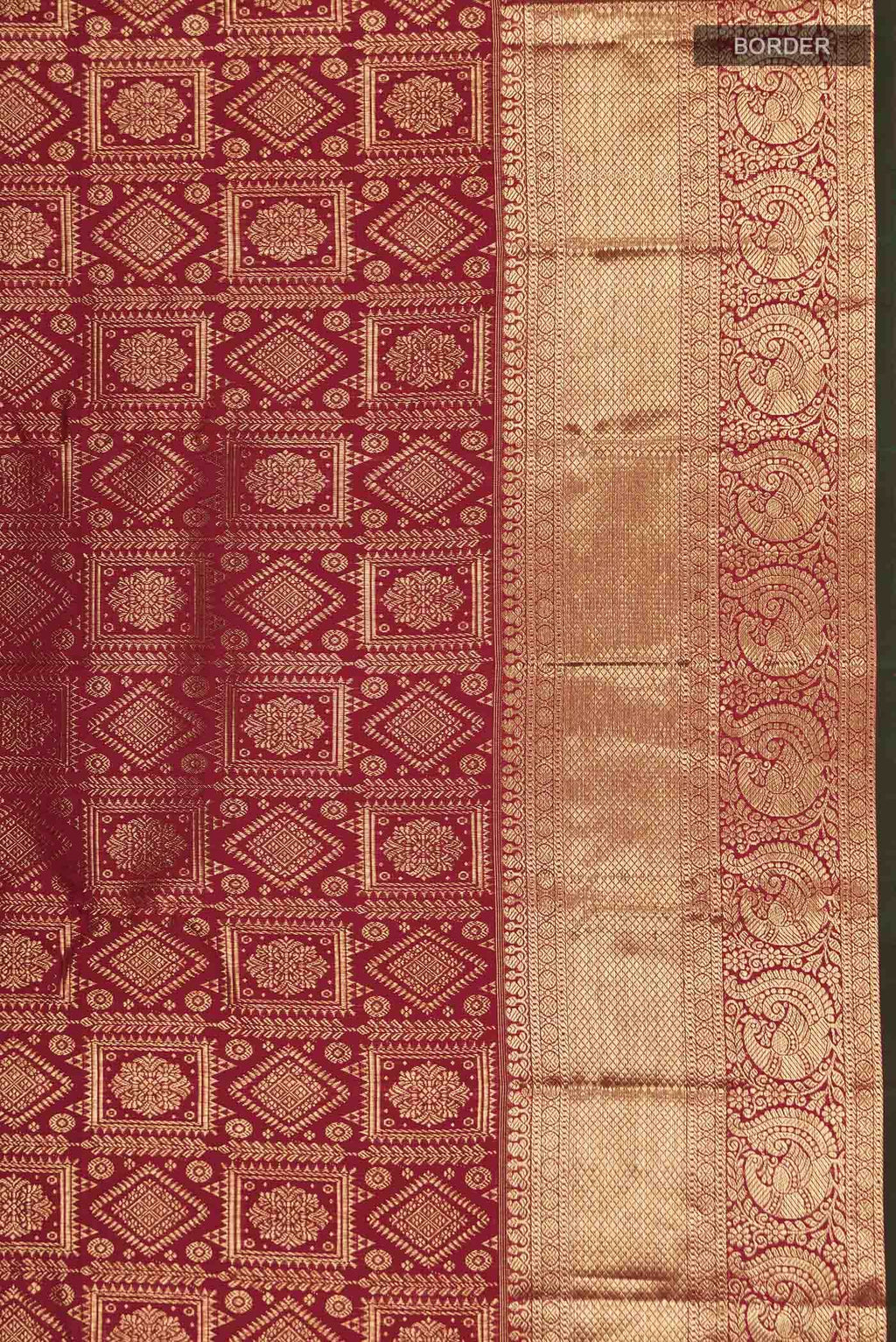 Red Kanchipuram Silk Saree