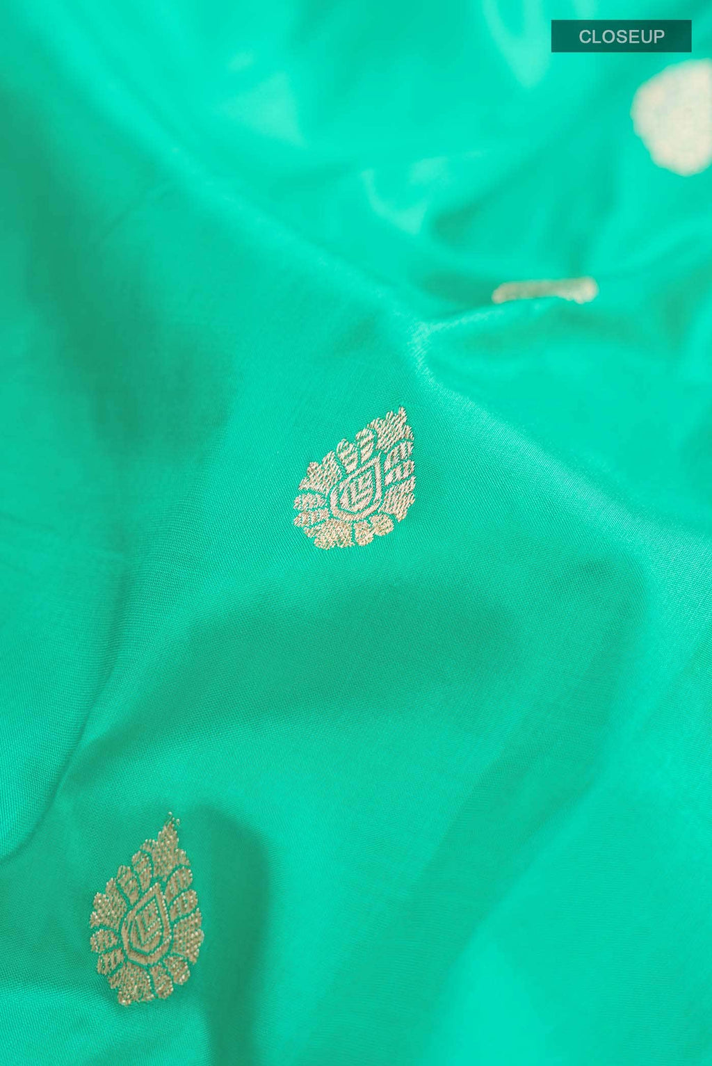 Green Banarasi Katan Silk Saree