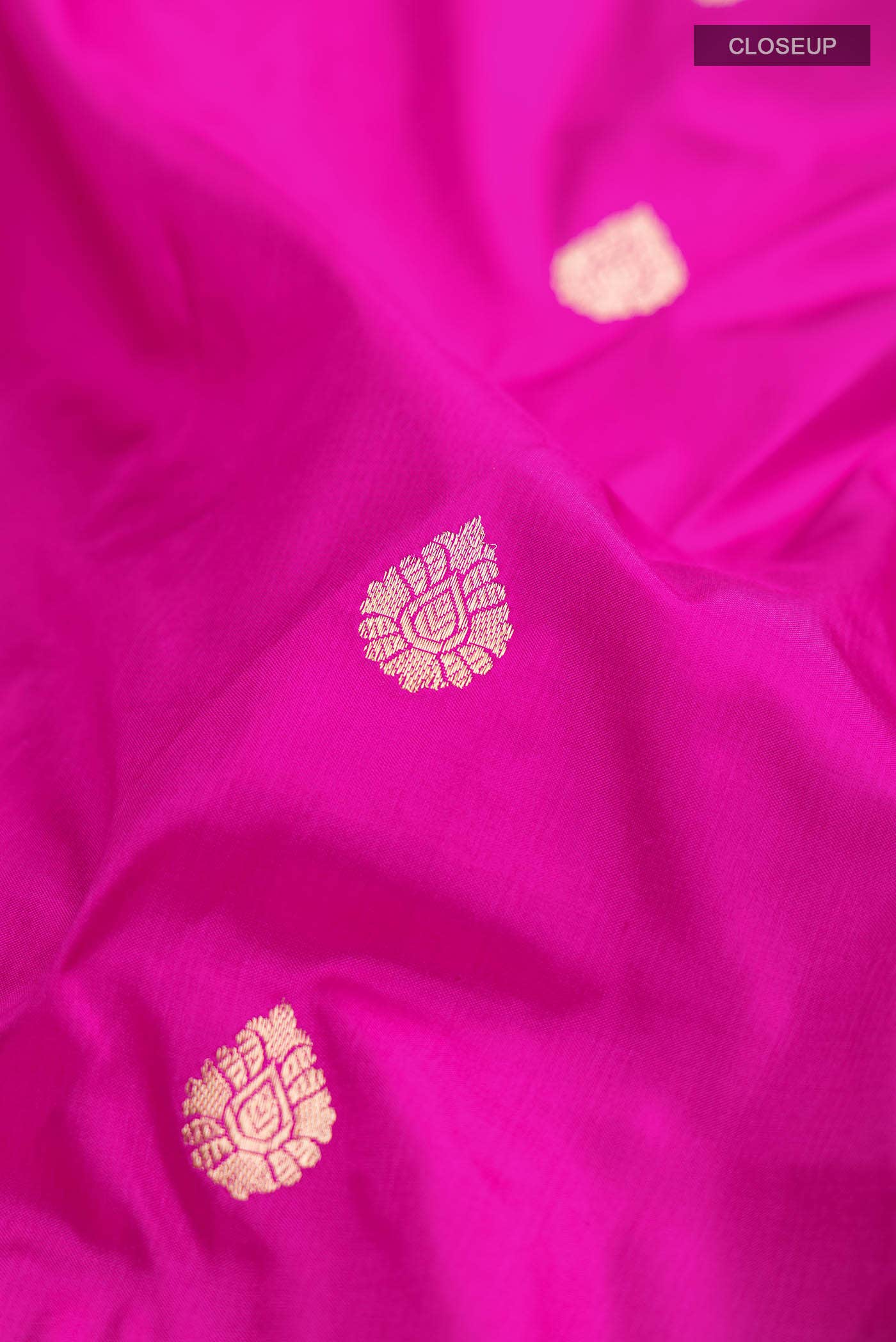 Pink Banarasi Katan Silk Saree