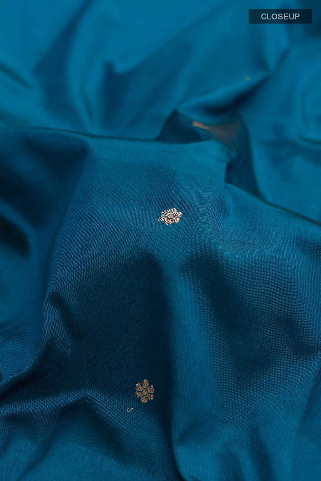 Blue Banarasi Katan Silk Saree