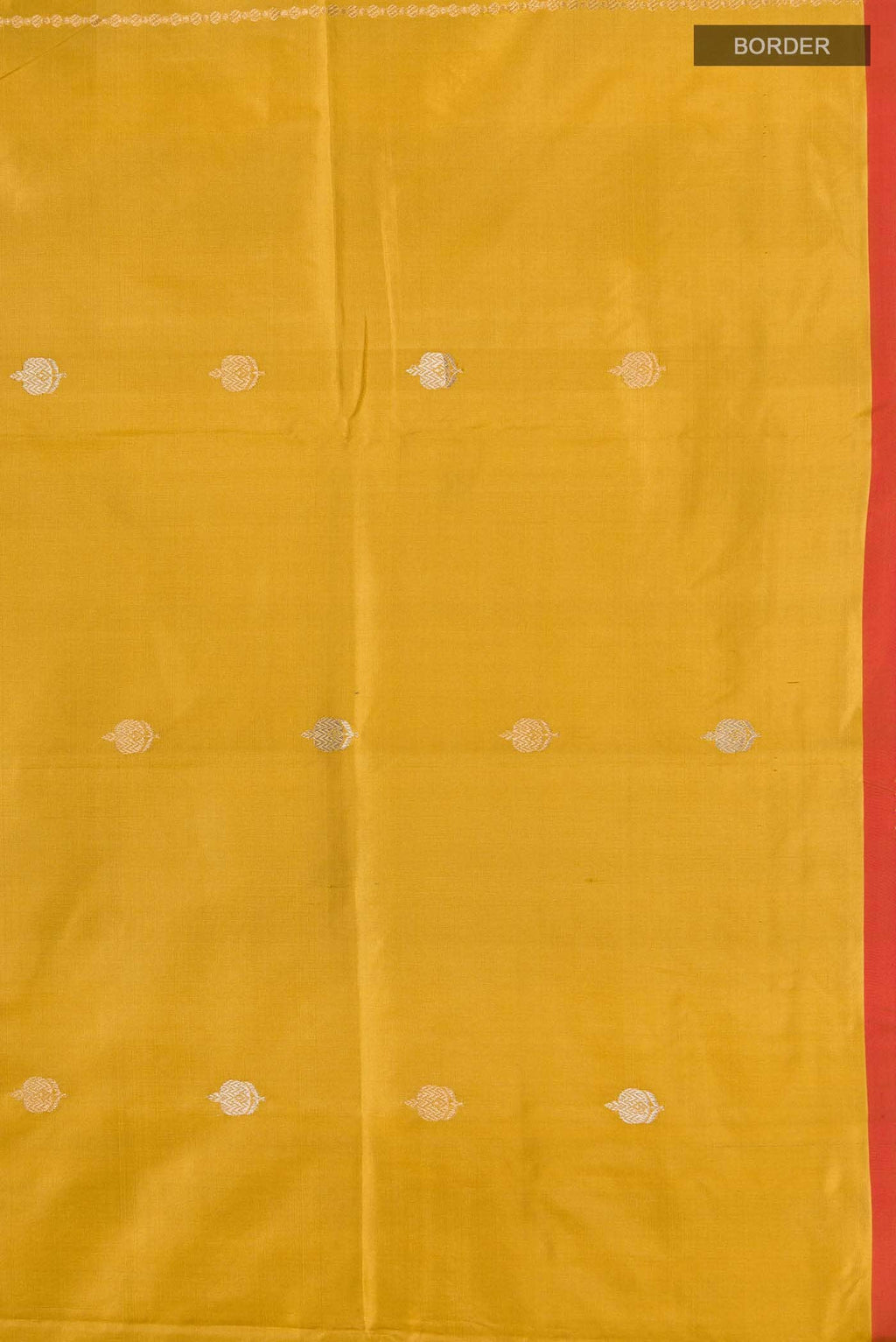 Yellow Banarasi Katan Silk Saree