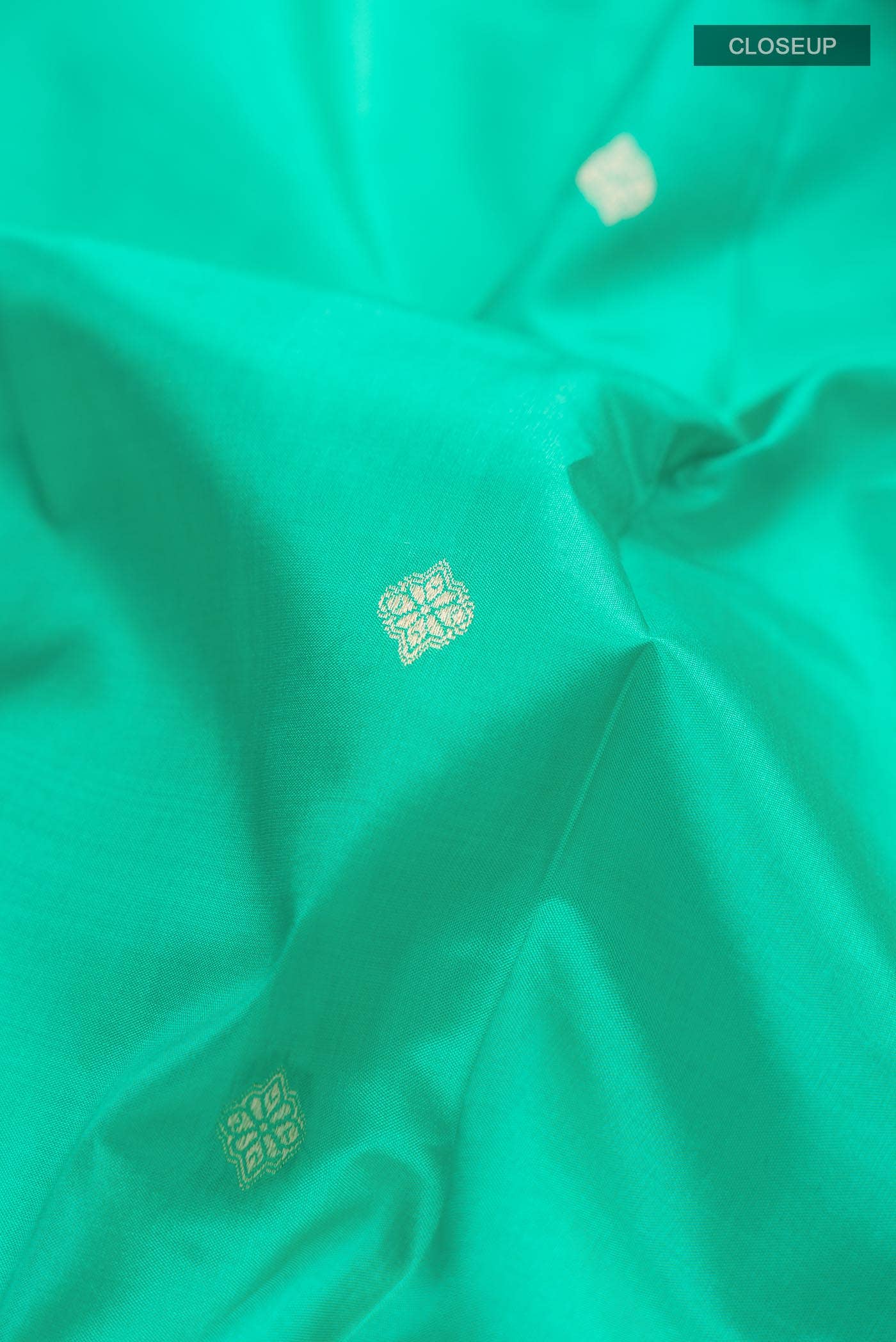 Green Banarasi Katan Silk Saree