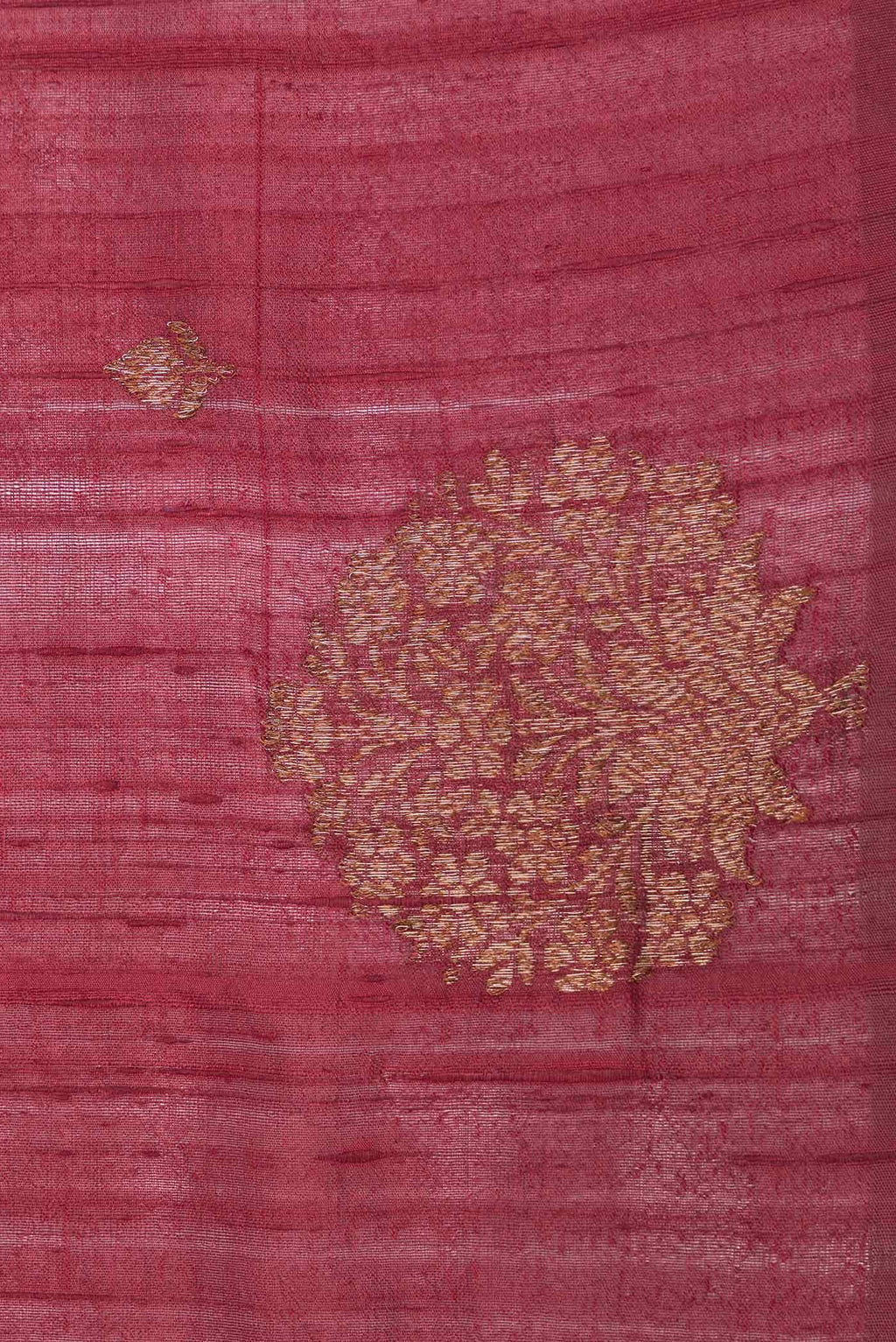 Maroon Dual Tone Banarasi Silk Saree