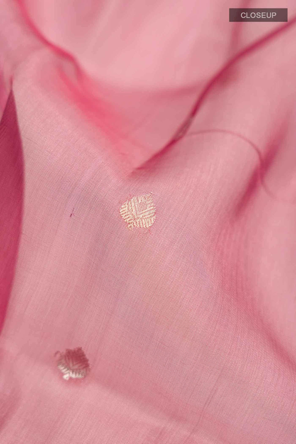 Coral Tissue Silk Saree