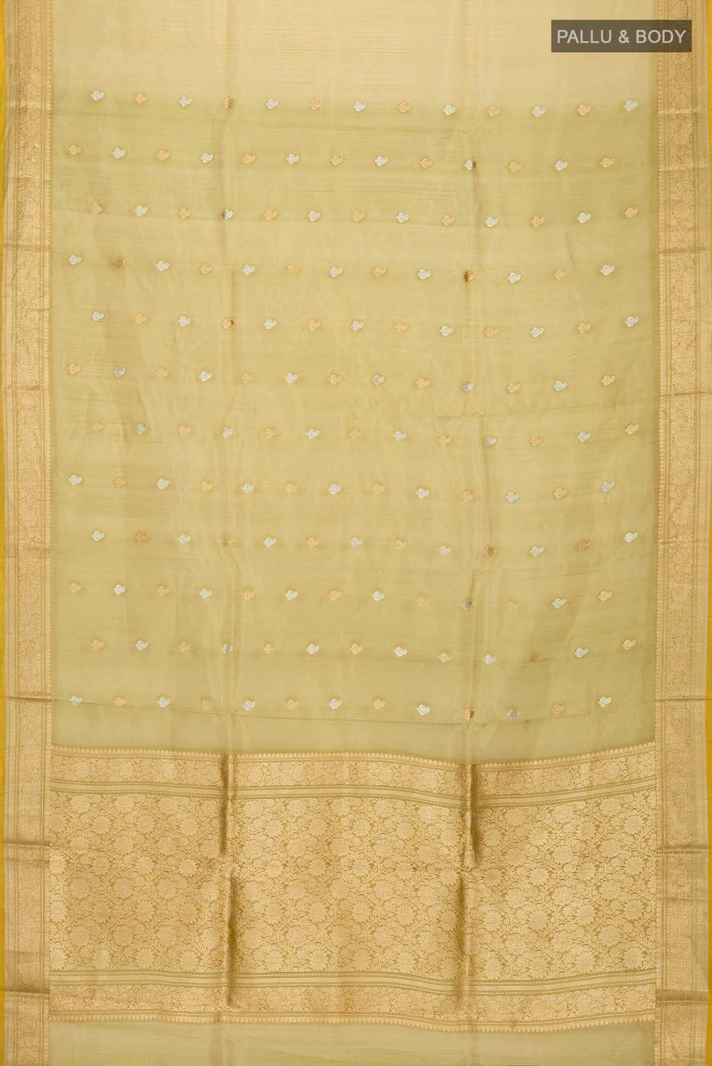 Green Tissue Silk Saree