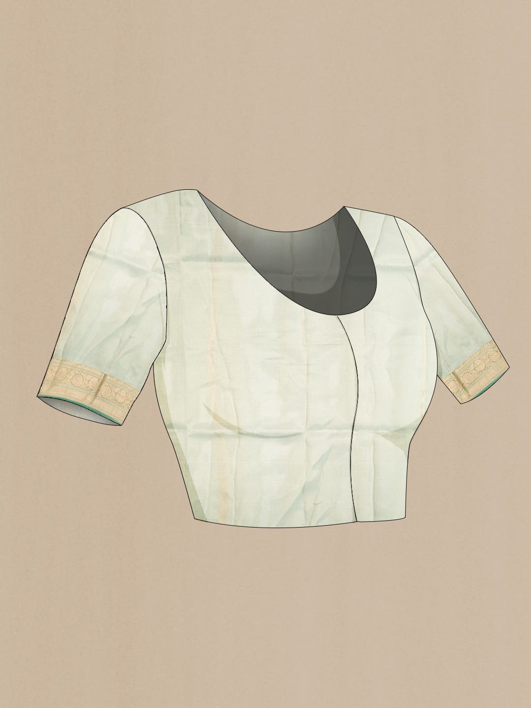 Green Tissue Silk Saree