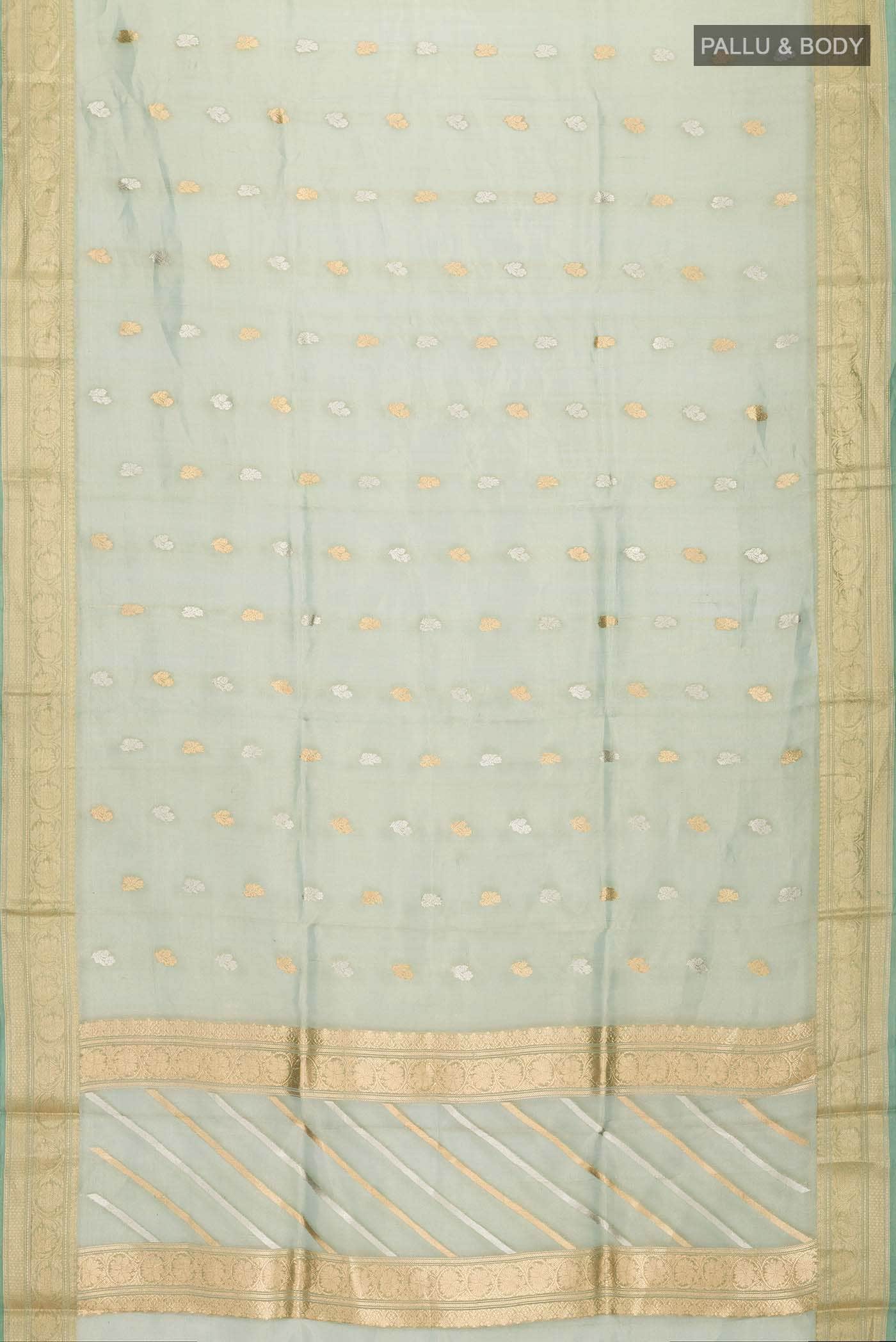 Green Tissue Silk Saree