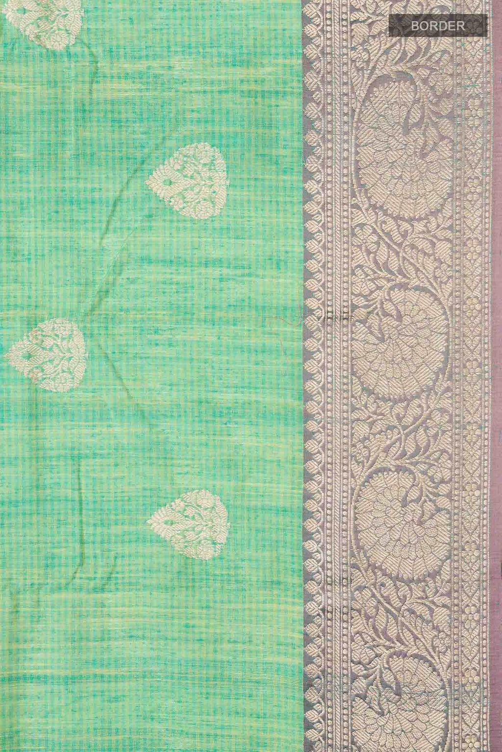 Green Banarasi Silk Saree