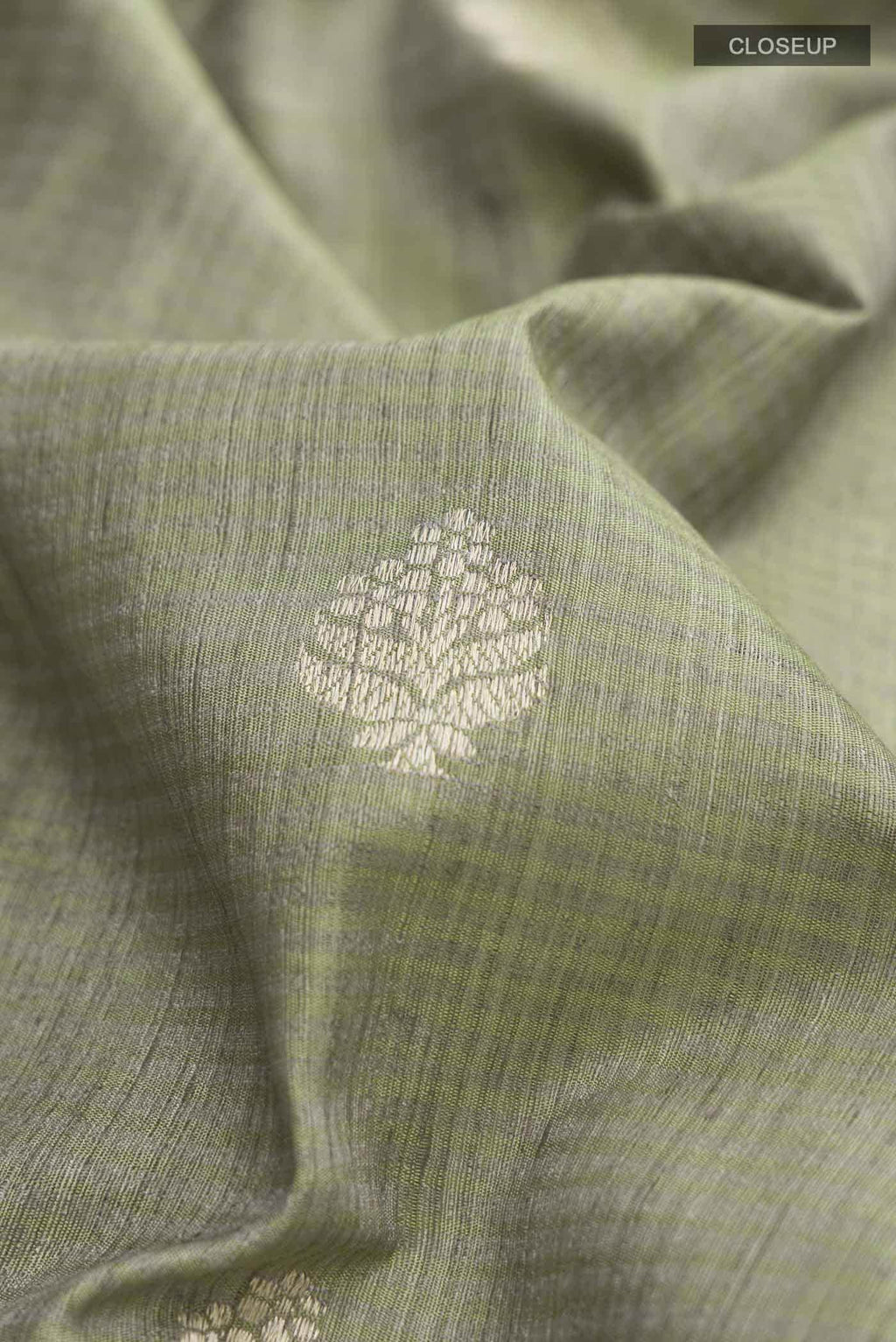 Green Banarasi Silk Saree