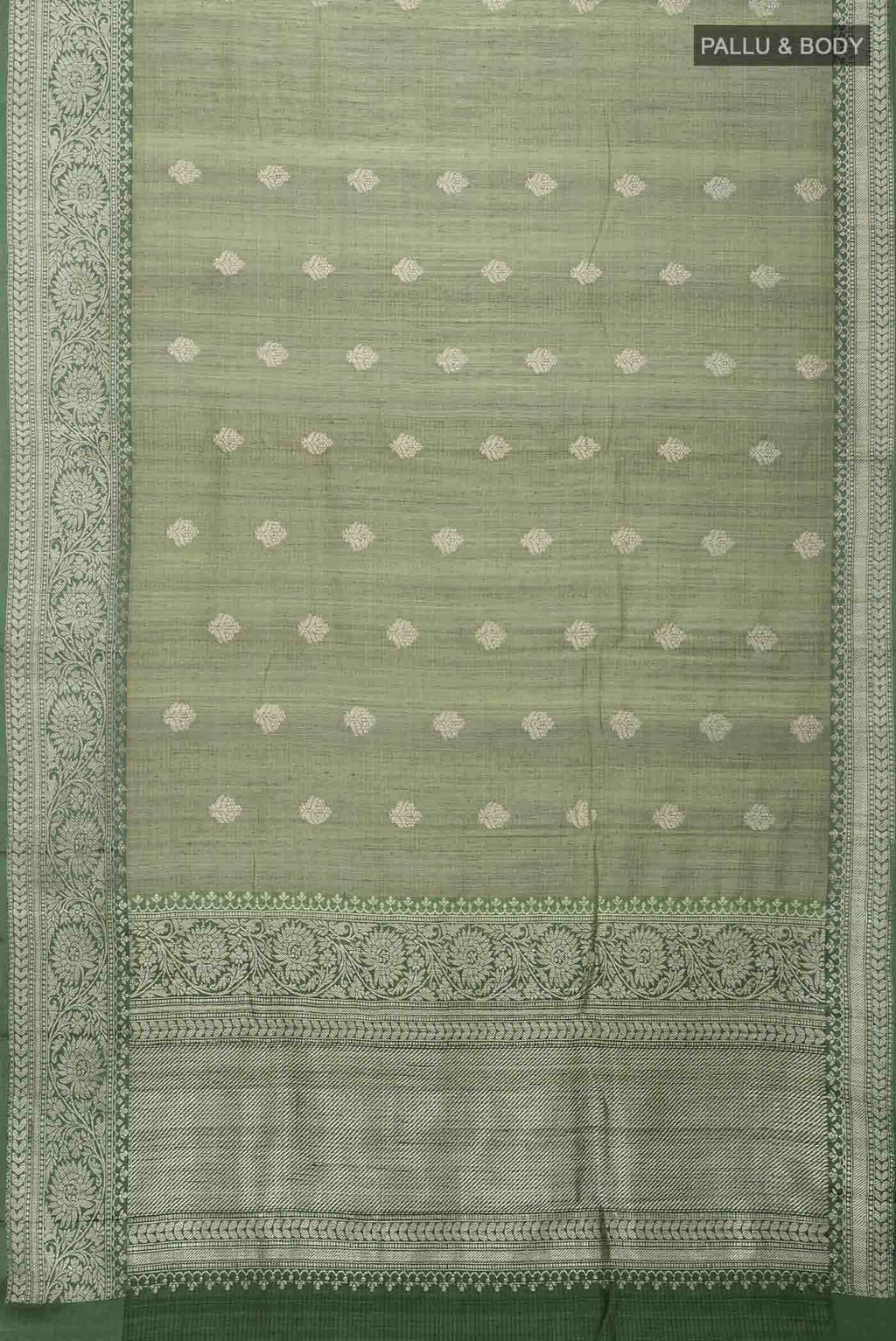 Green Banarasi Silk Saree