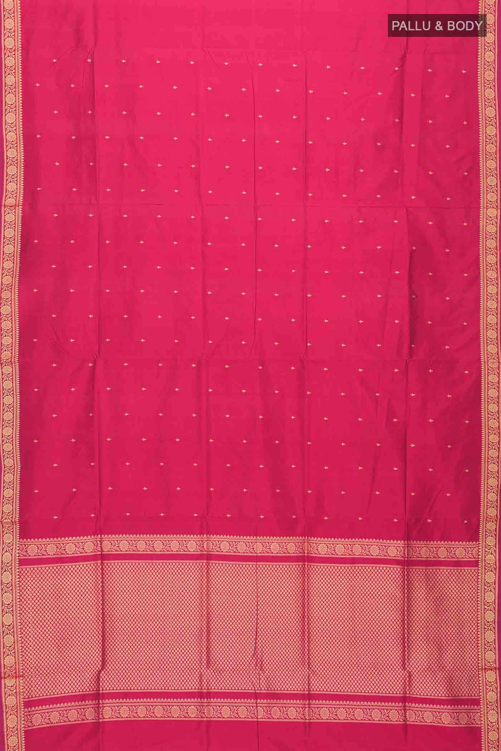 Pink Banarasi Katan Silk Saree