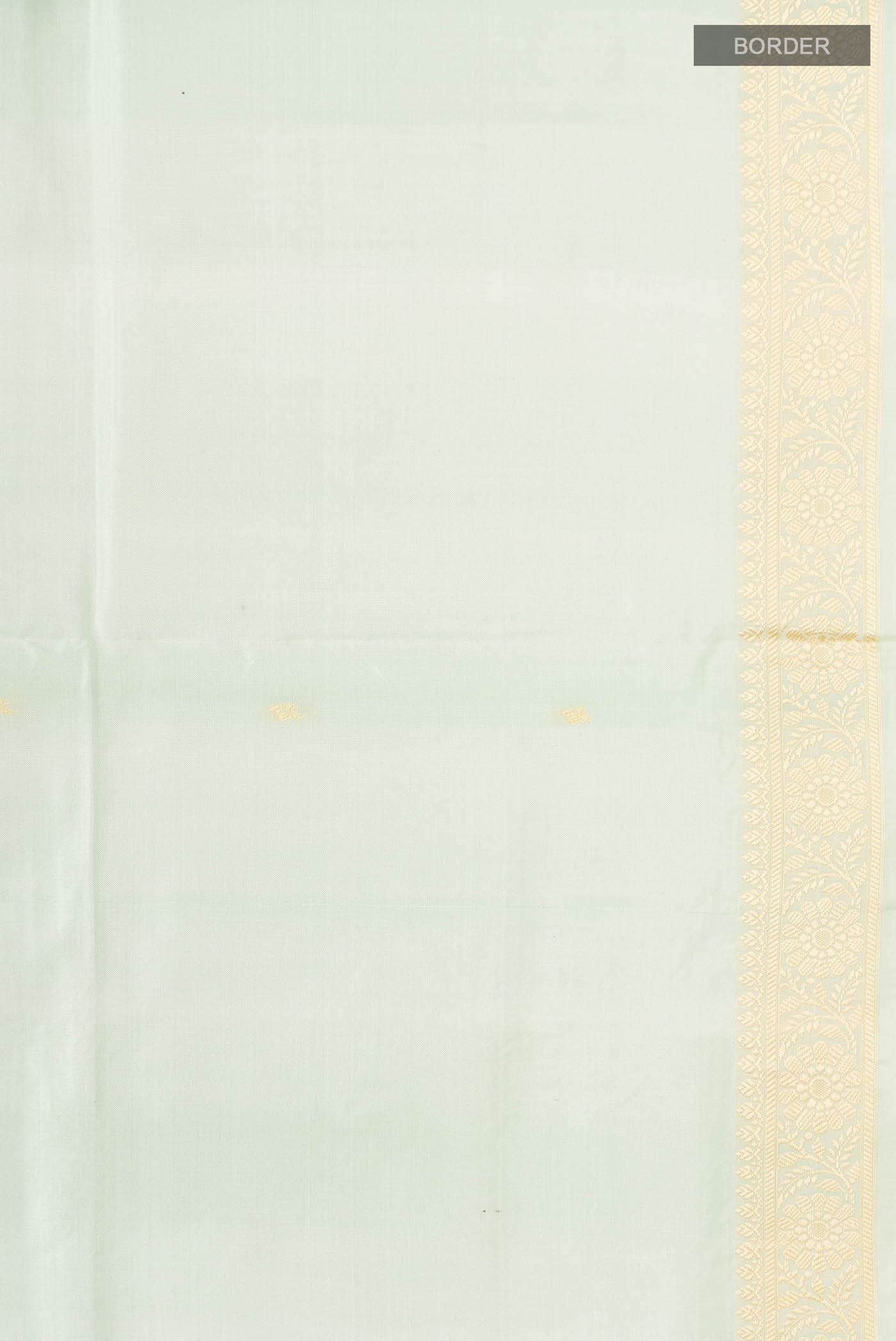 Light Green Banarasi Katan Silk Saree
