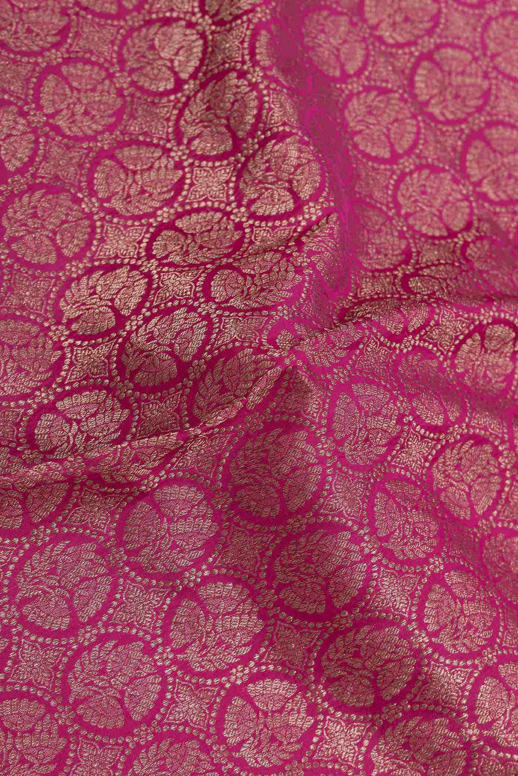 Pink Dual Tone Banarasi Silk Saree
