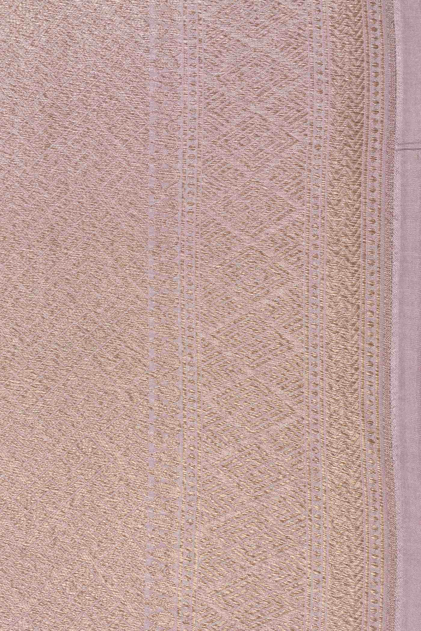 Bronze Dual Tone Banarasi Silk Saree
