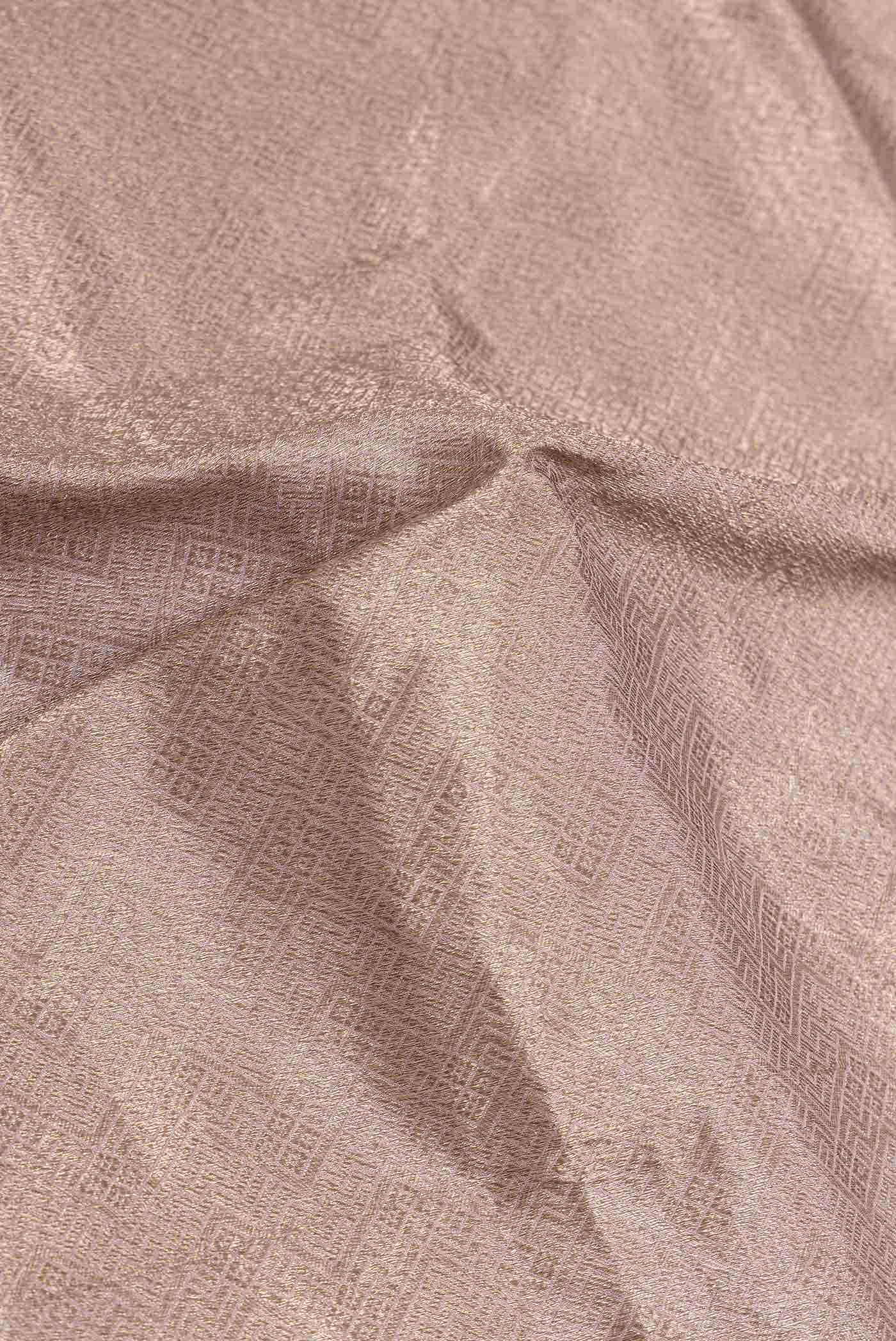 Bronze Dual Tone Banarasi Silk Saree