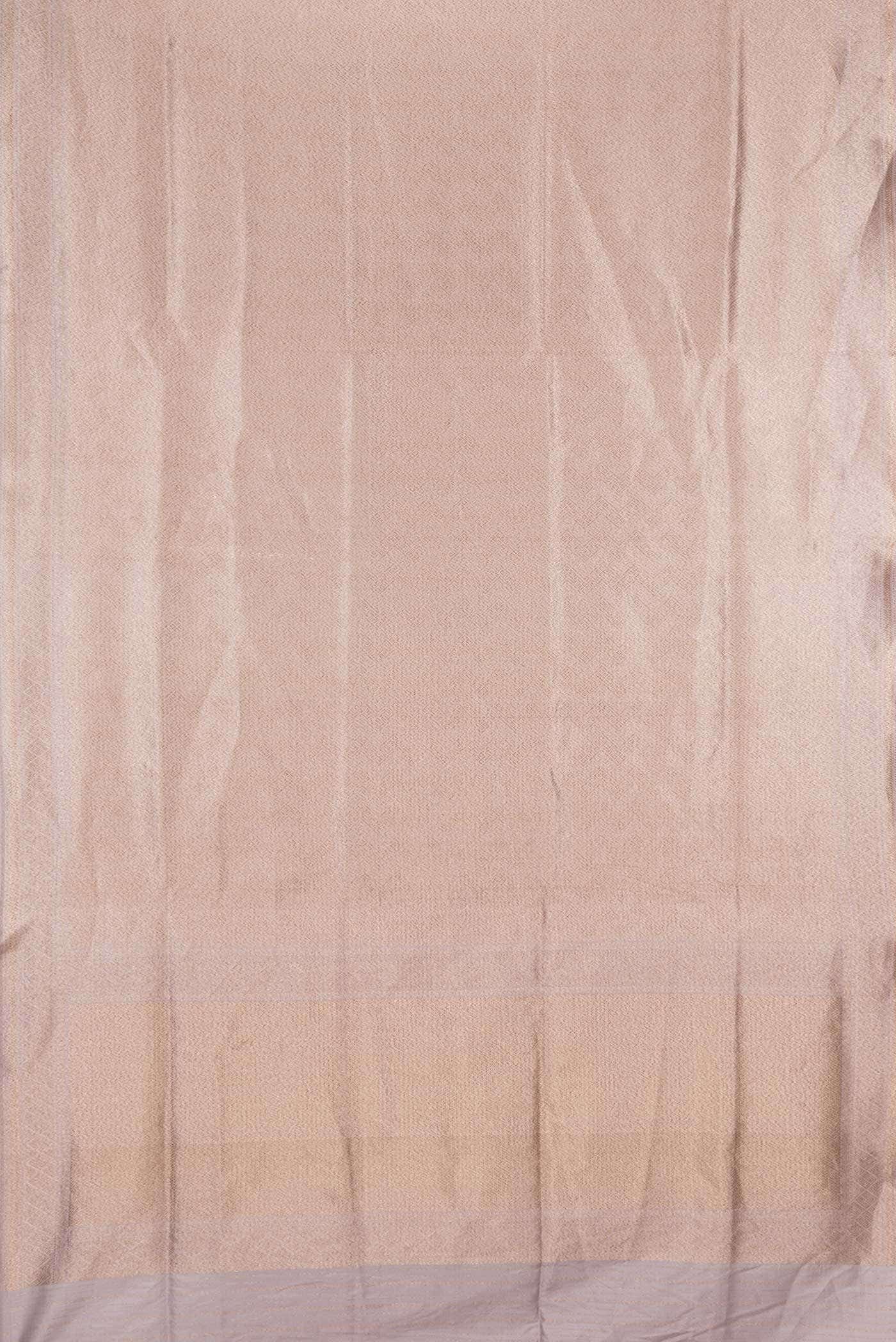 Bronze Dual Tone Banarasi Silk Saree