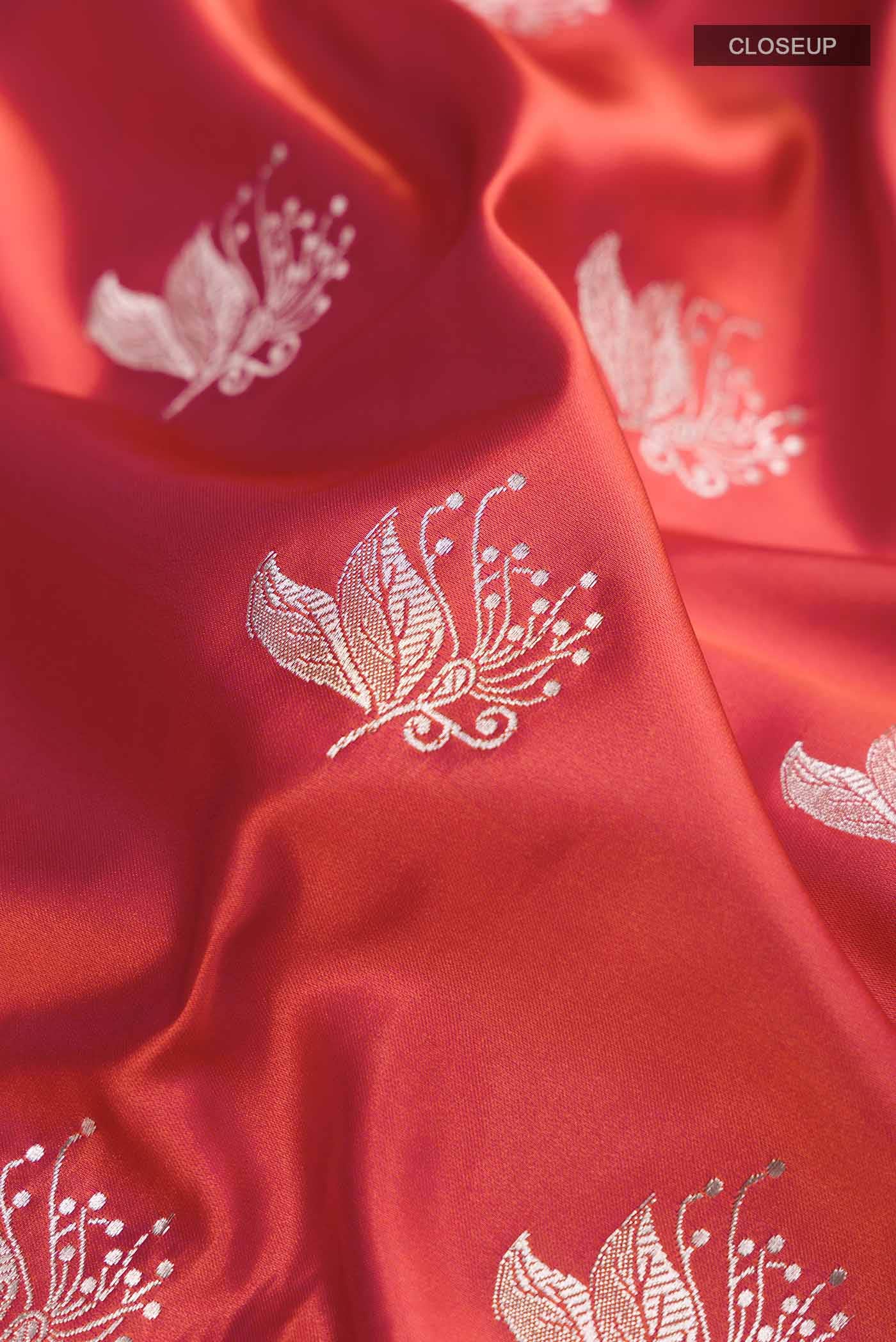 Pink Blended Banarasi Silk Saree