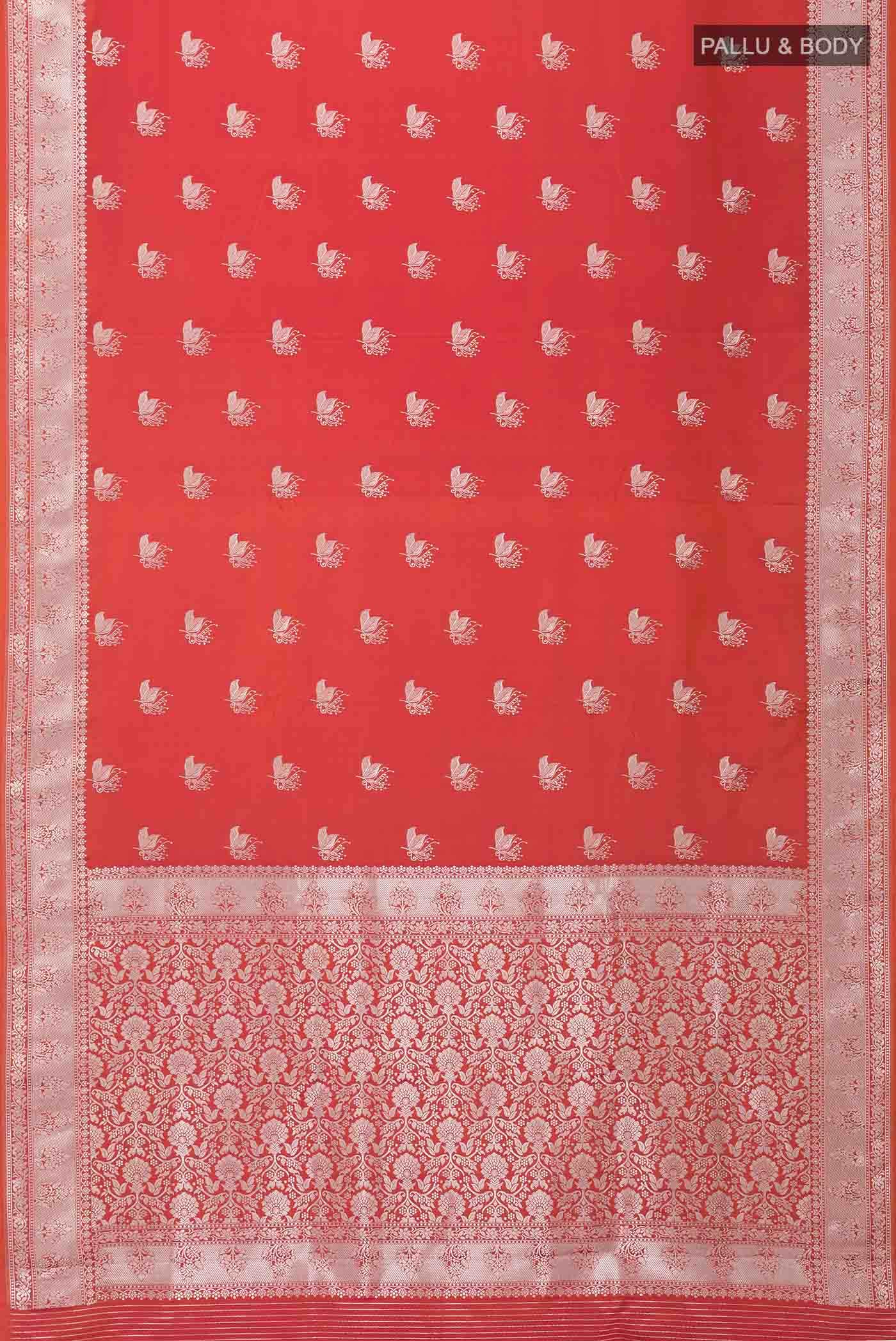 Pink Blended Banarasi Silk Saree