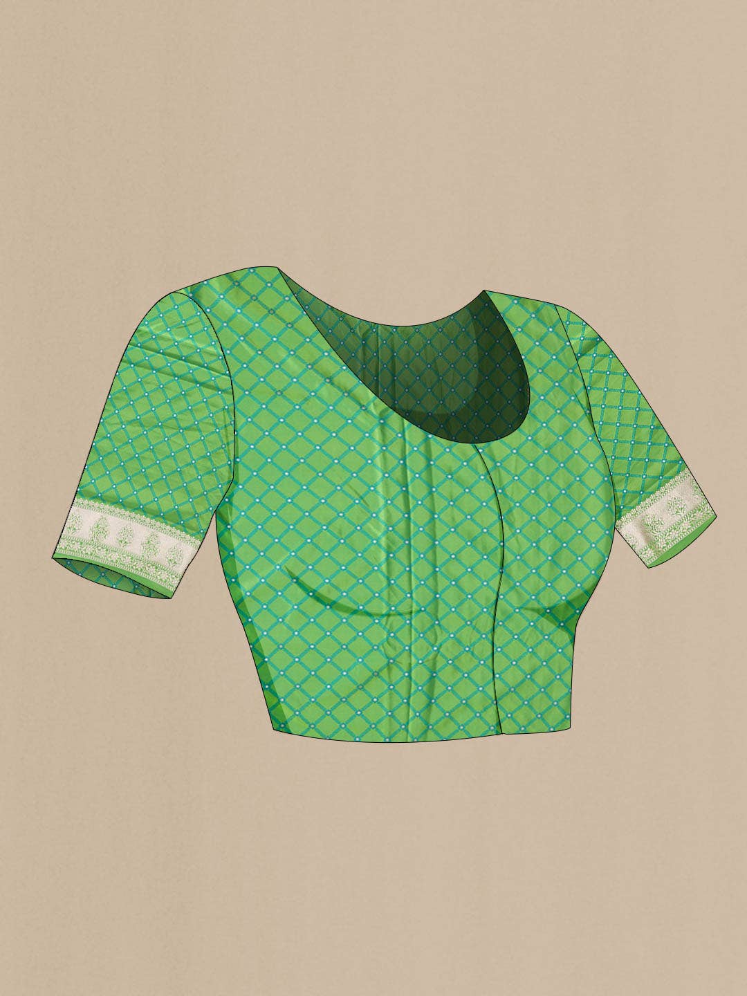 Green Blended Banarasi Silk Saree