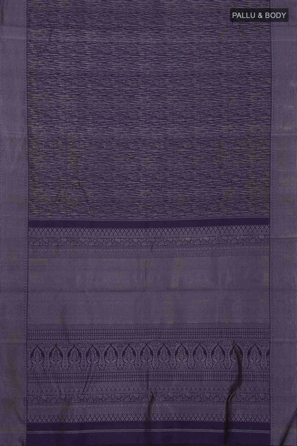 Navy Blue Kanchipuram Silk Saree