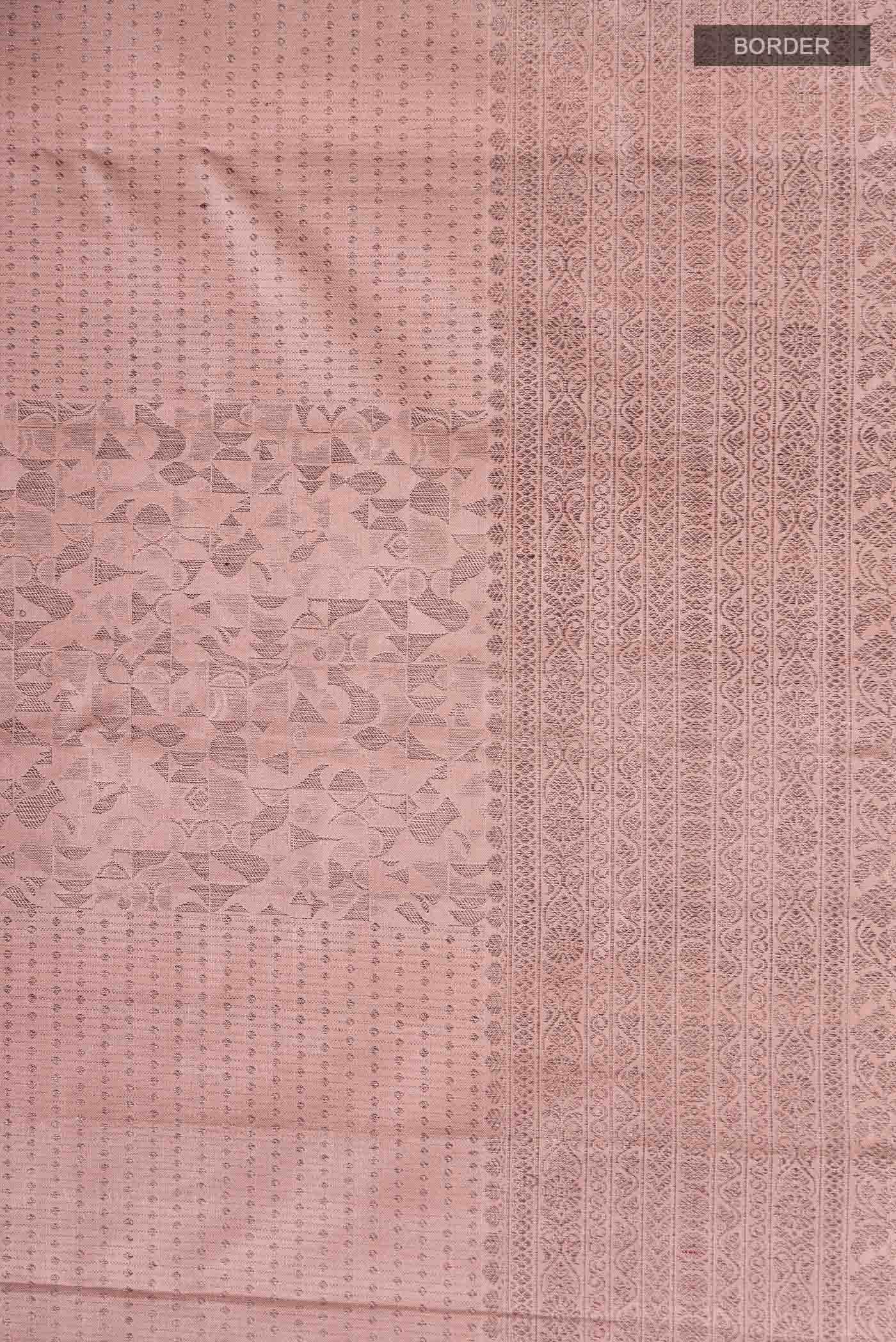 Mauve Kanchipuram Silk Saree