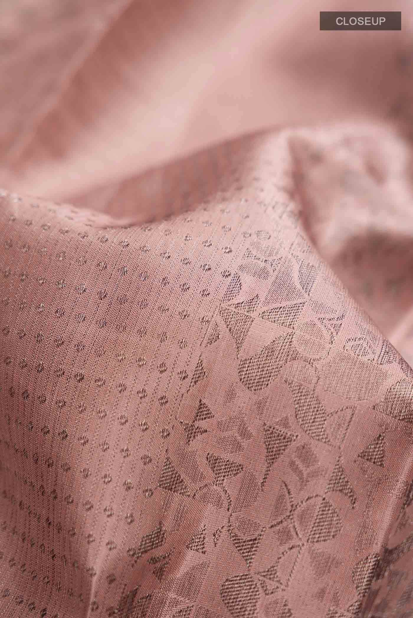Mauve Kanchipuram Silk Saree