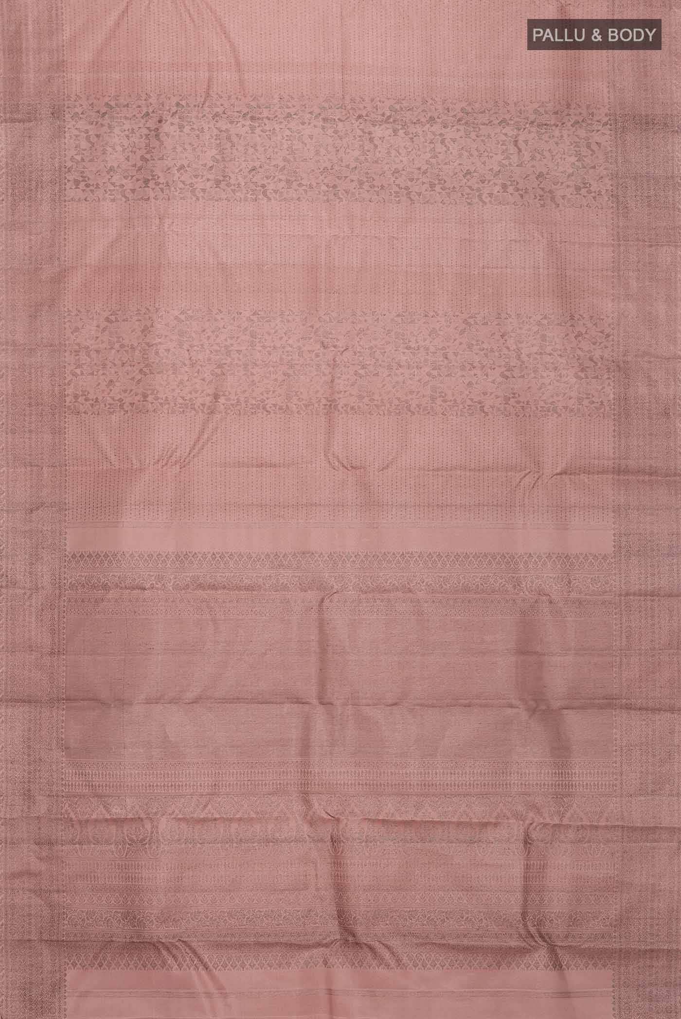 Mauve Kanchipuram Silk Saree