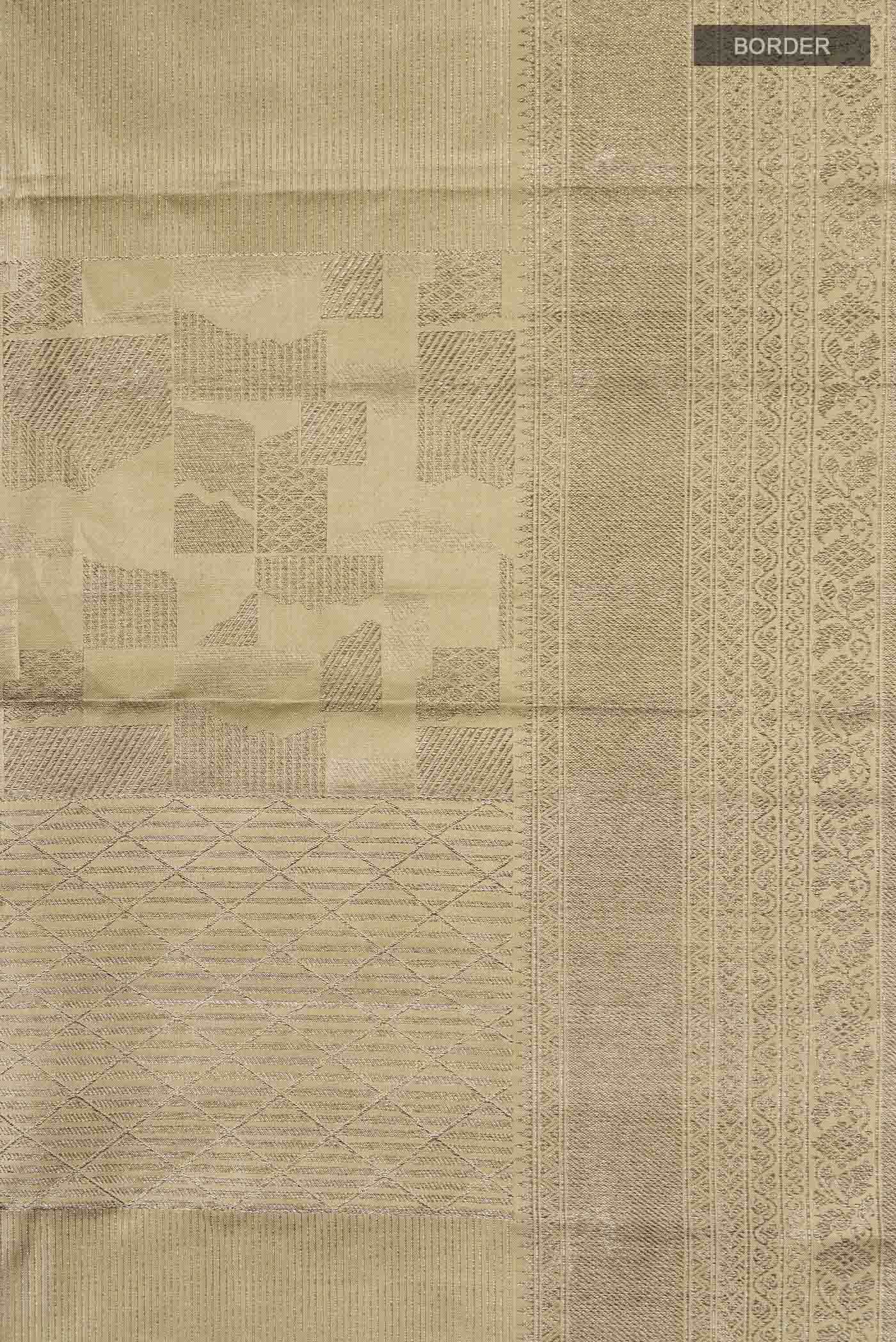 Sage Green Kanchipuram Silk Saree