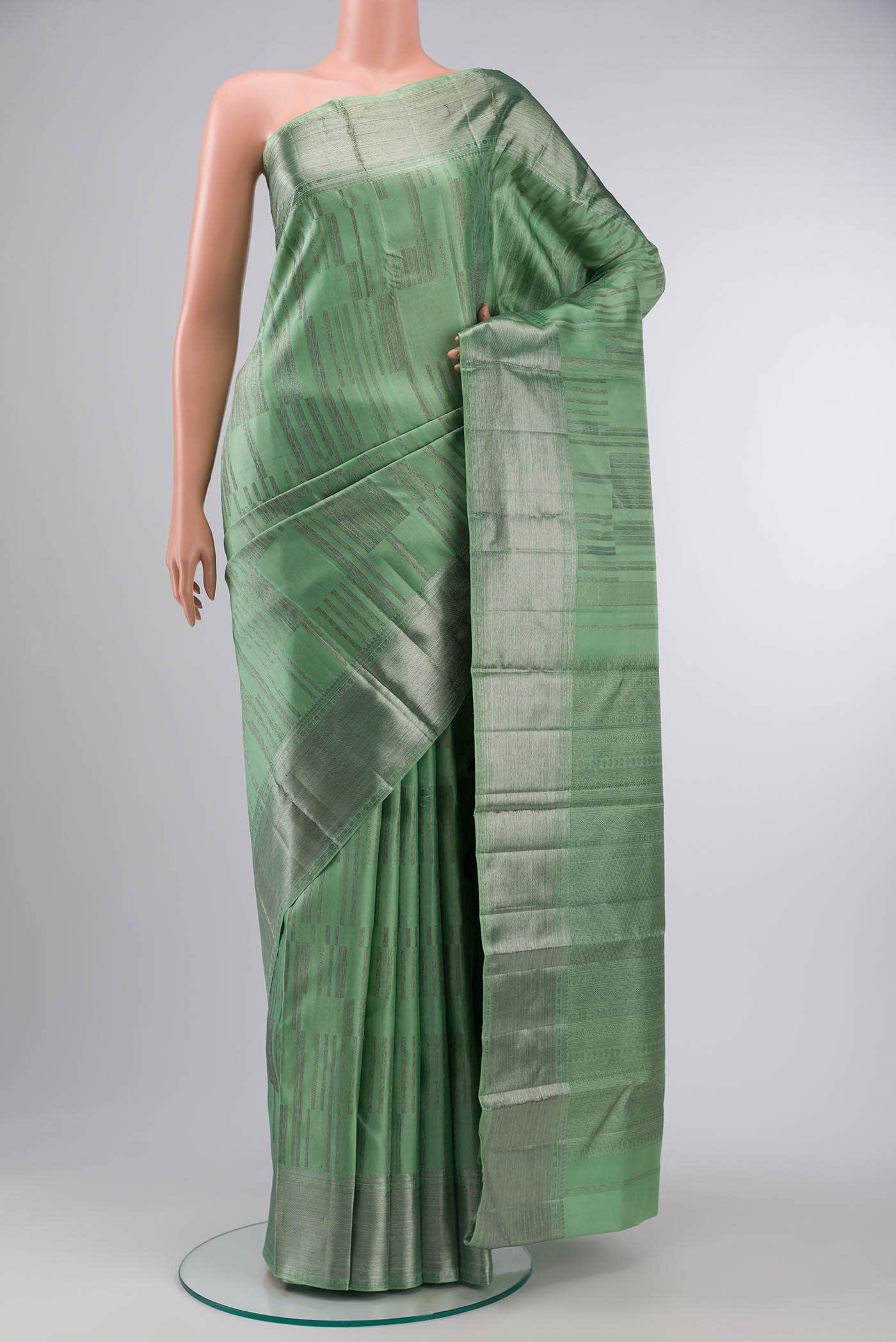 Green Kanchipuram Silk Saree